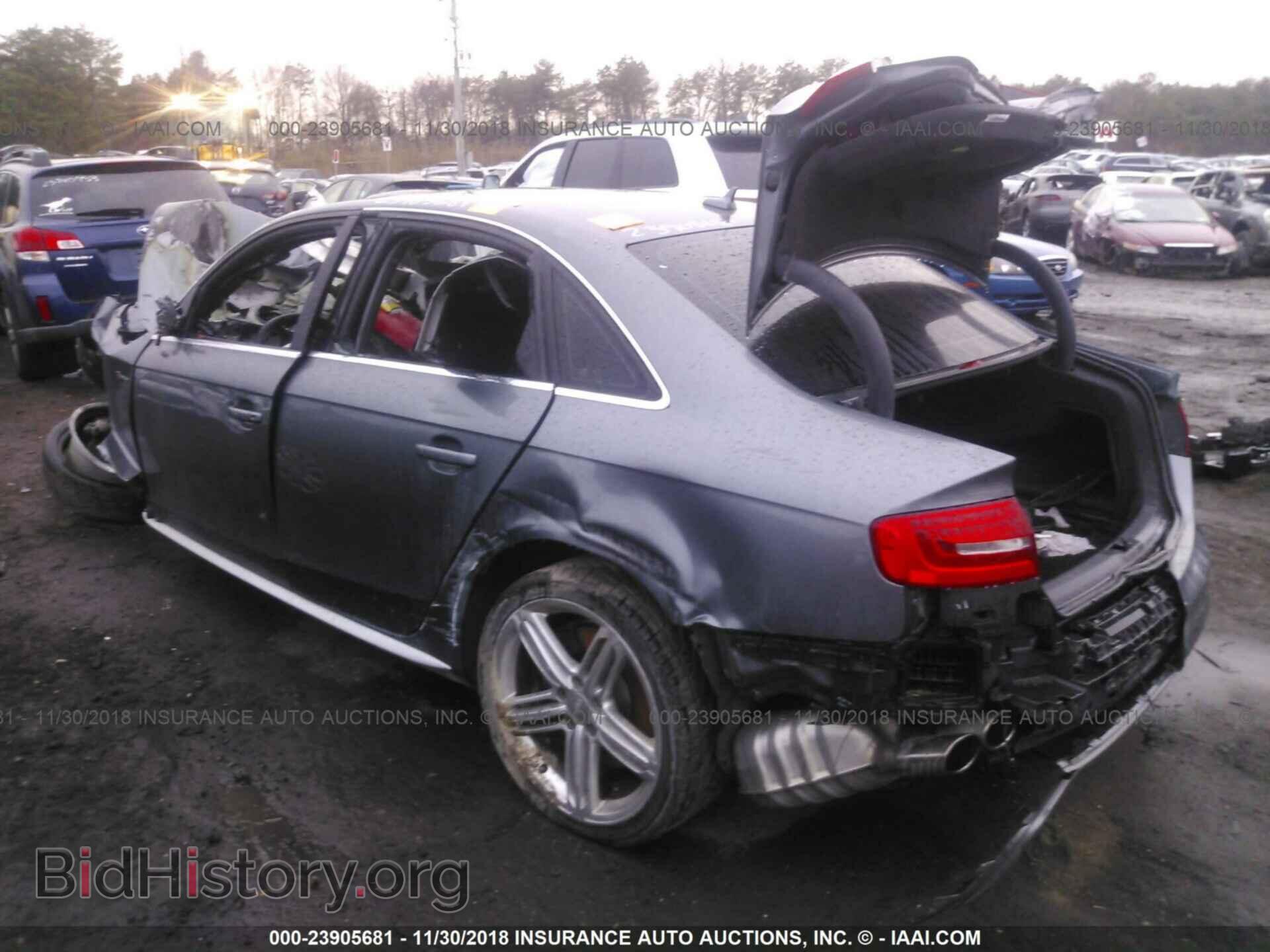 2013 AUDI S4 - VIN: WAUBGAFL1DA217744 - Фото 3