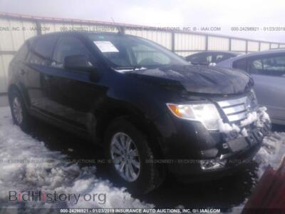 2007 Ford EDGE, black — VIN 2FMDK49C87BA79731, IAAI