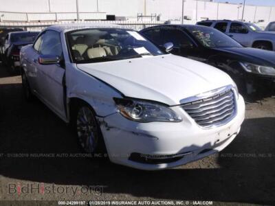 2011 Chrysler 200, белый — VIN 1C3BC7EG5BN623610, IAAI