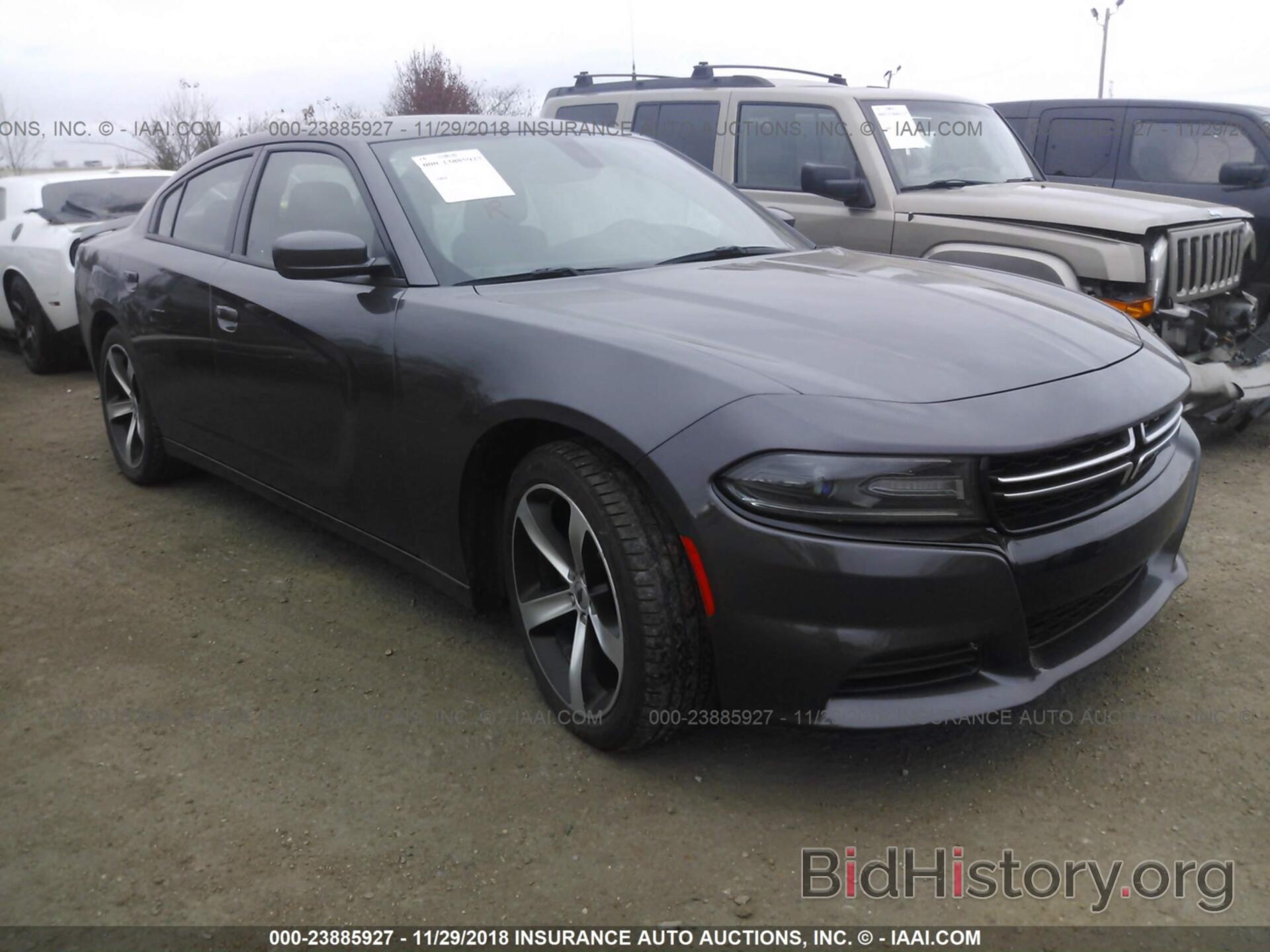 Photo 2C3CDXBG0HH546412 - DODGE CHARGER 2017