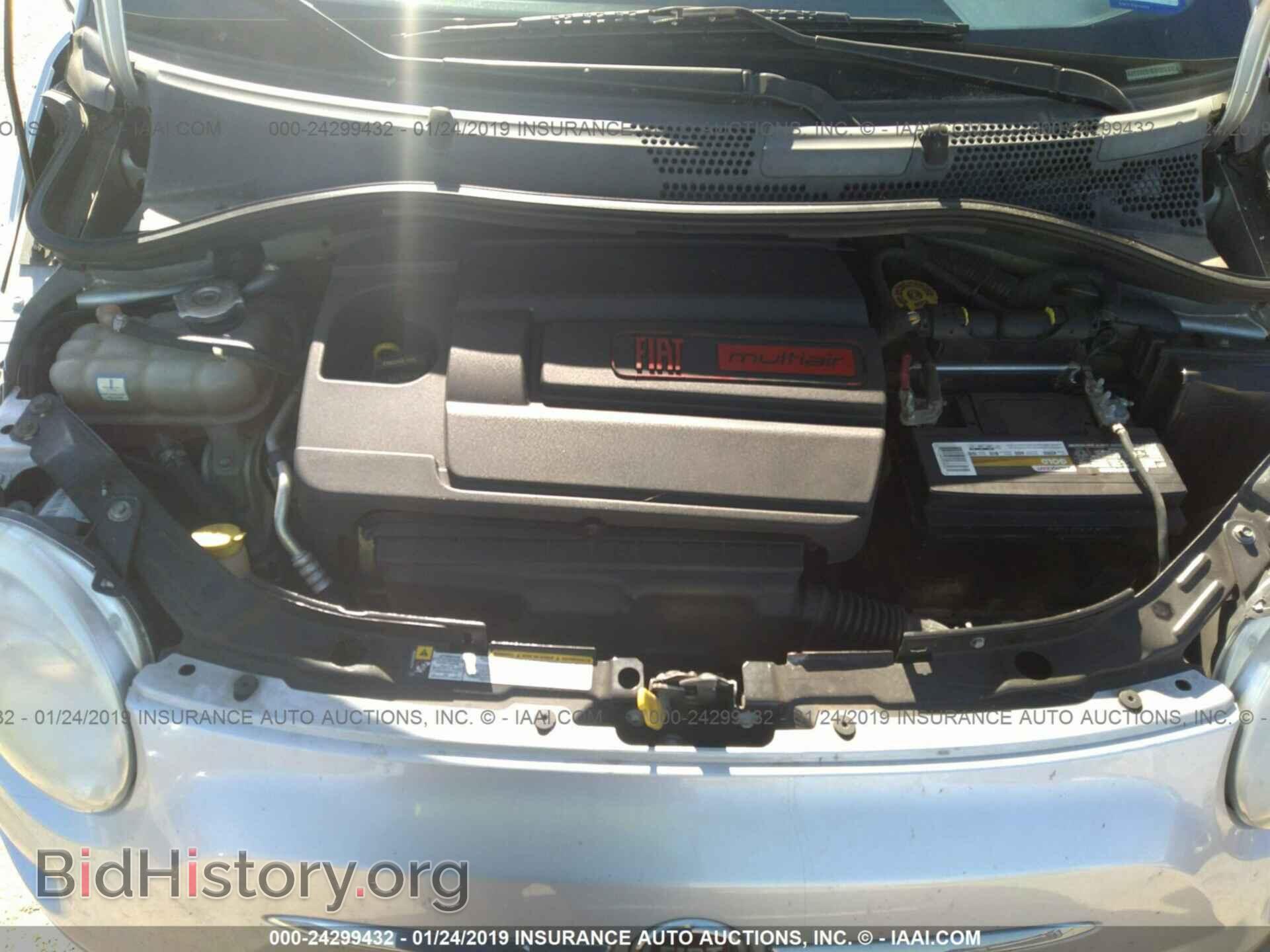 2012 FIAT 500 - VIN: 3C3CFFAR0CT120713 - Фото 10