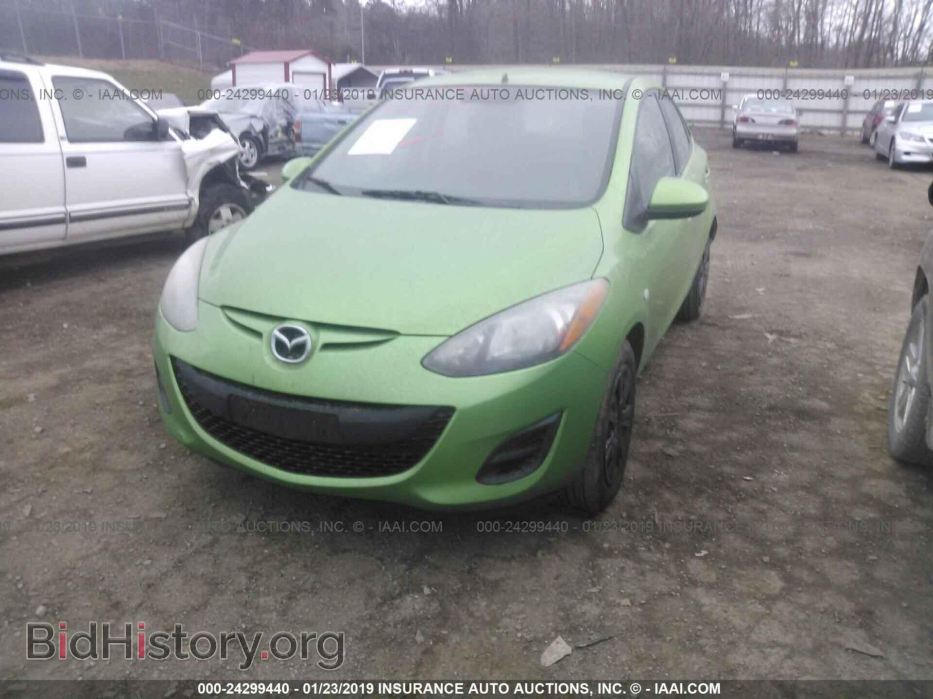 2013 MAZDA MAZDA2 - VIN: JM1DE1KY4D0156589 - Фото 2