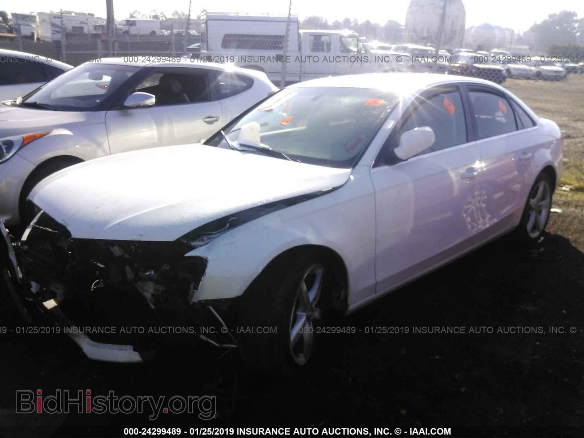 2012 AUDI A4 - VIN: WAUBFAFL7CN009765 - Photo 2
