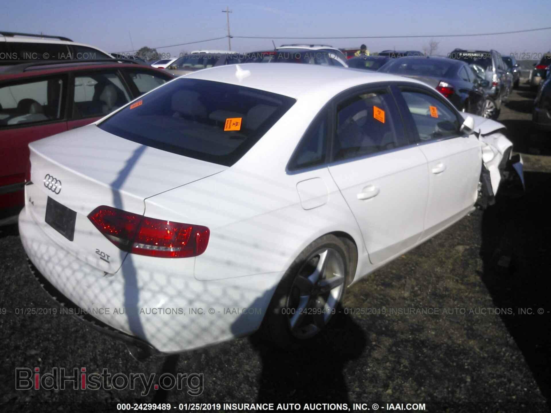 2012 AUDI A4 - VIN: WAUBFAFL7CN009765 - Photo 4
