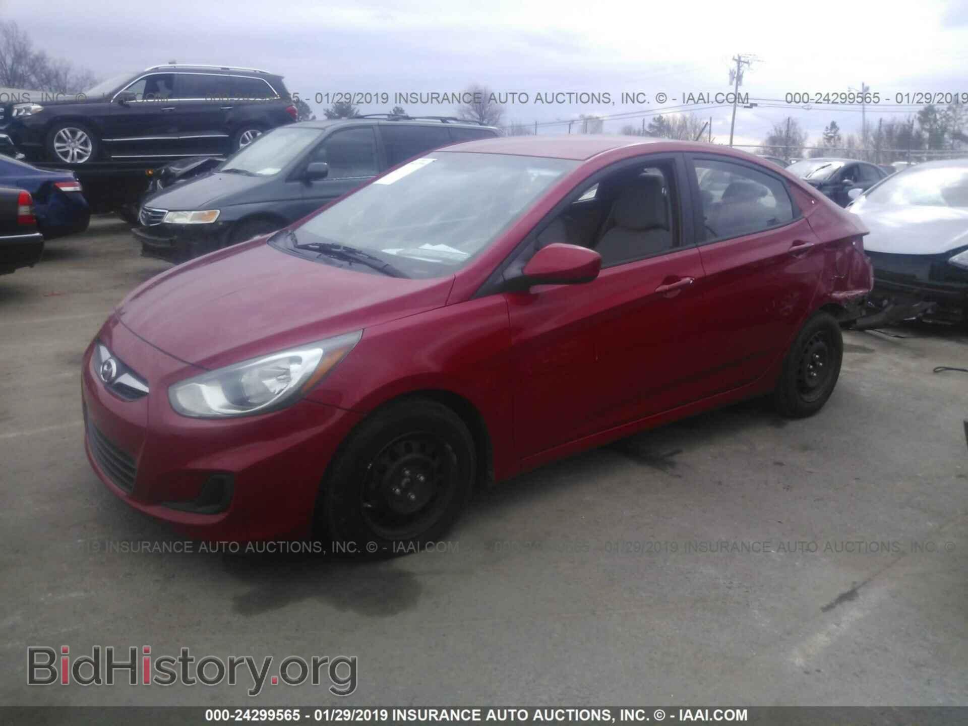 2014 HYUNDAI ACCENT - VIN: KMHCT4AE4EU633103 - Фото 2