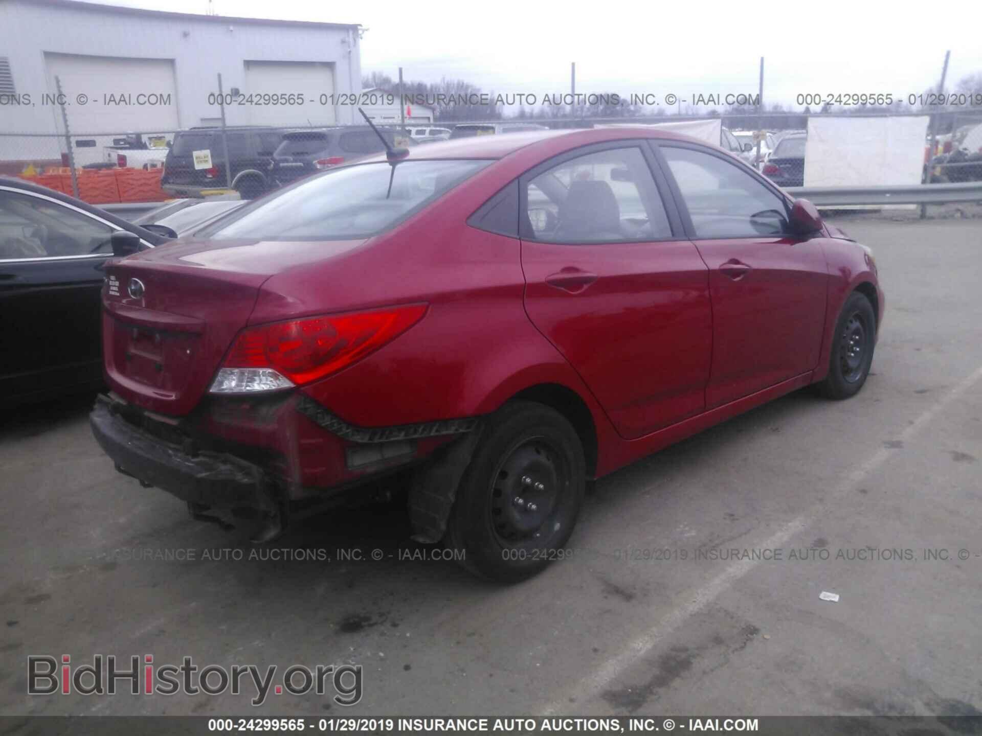 2014 HYUNDAI ACCENT - VIN: KMHCT4AE4EU633103 - Фото 4