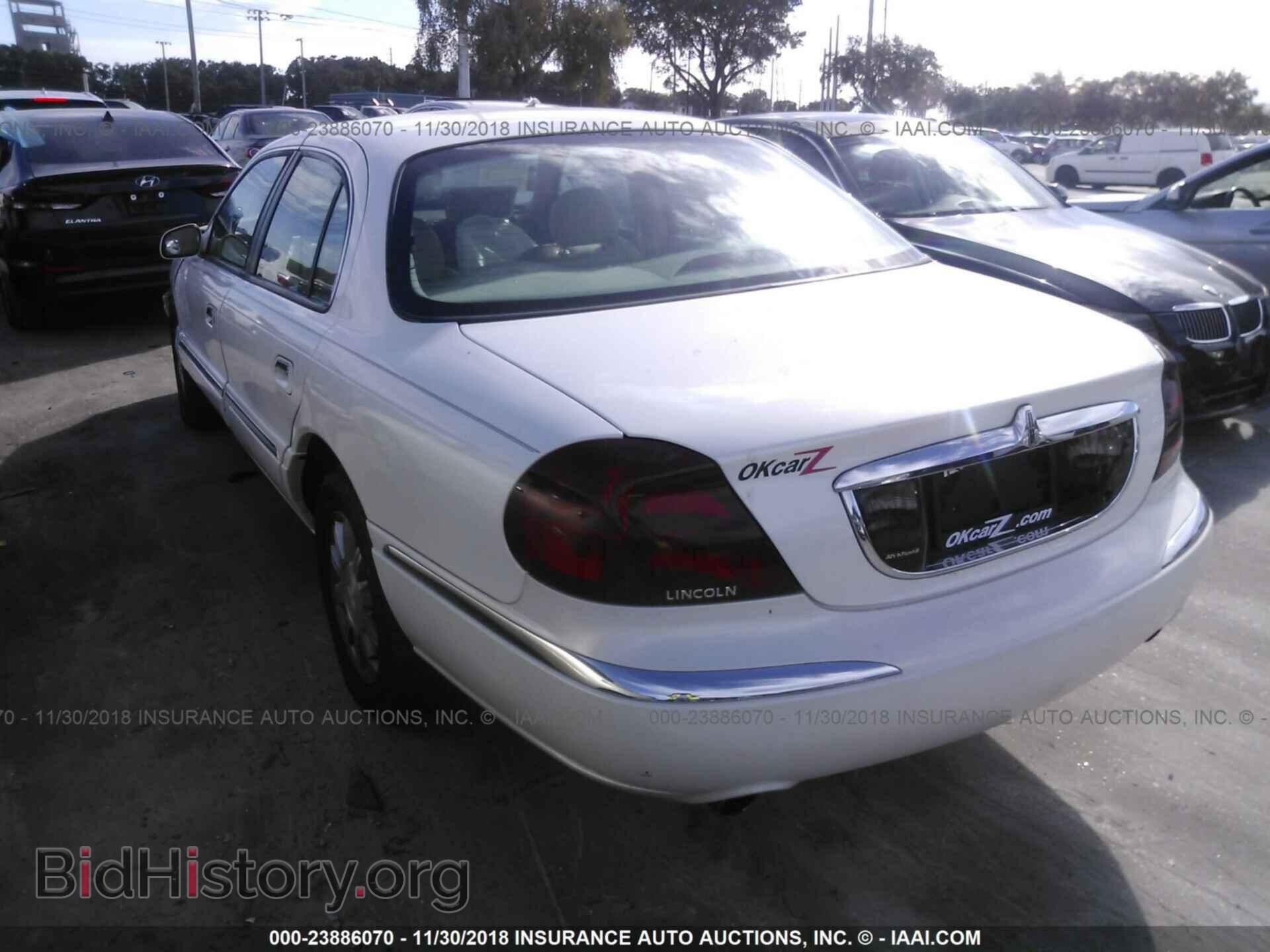 2002 LINCOLN CONTINENTAL - VIN: 1LNHM97V02Y699871 - Фото 3
