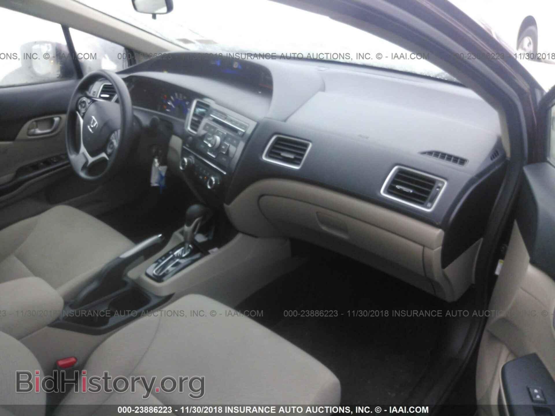 2013 HONDA CIVIC - VIN: 19XFB2F59DE236730 - Фото 5