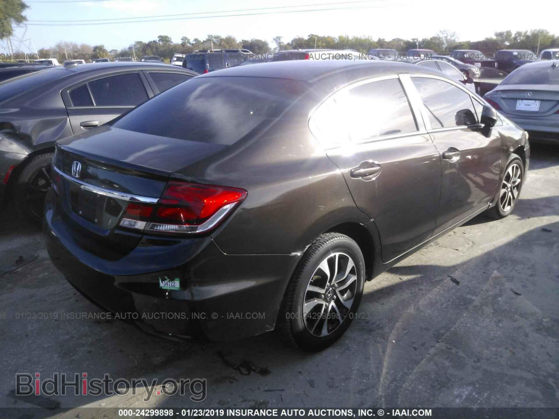 2013 HONDA CIVIC - VIN: 19XFB2F82DE008451 - Фото 4