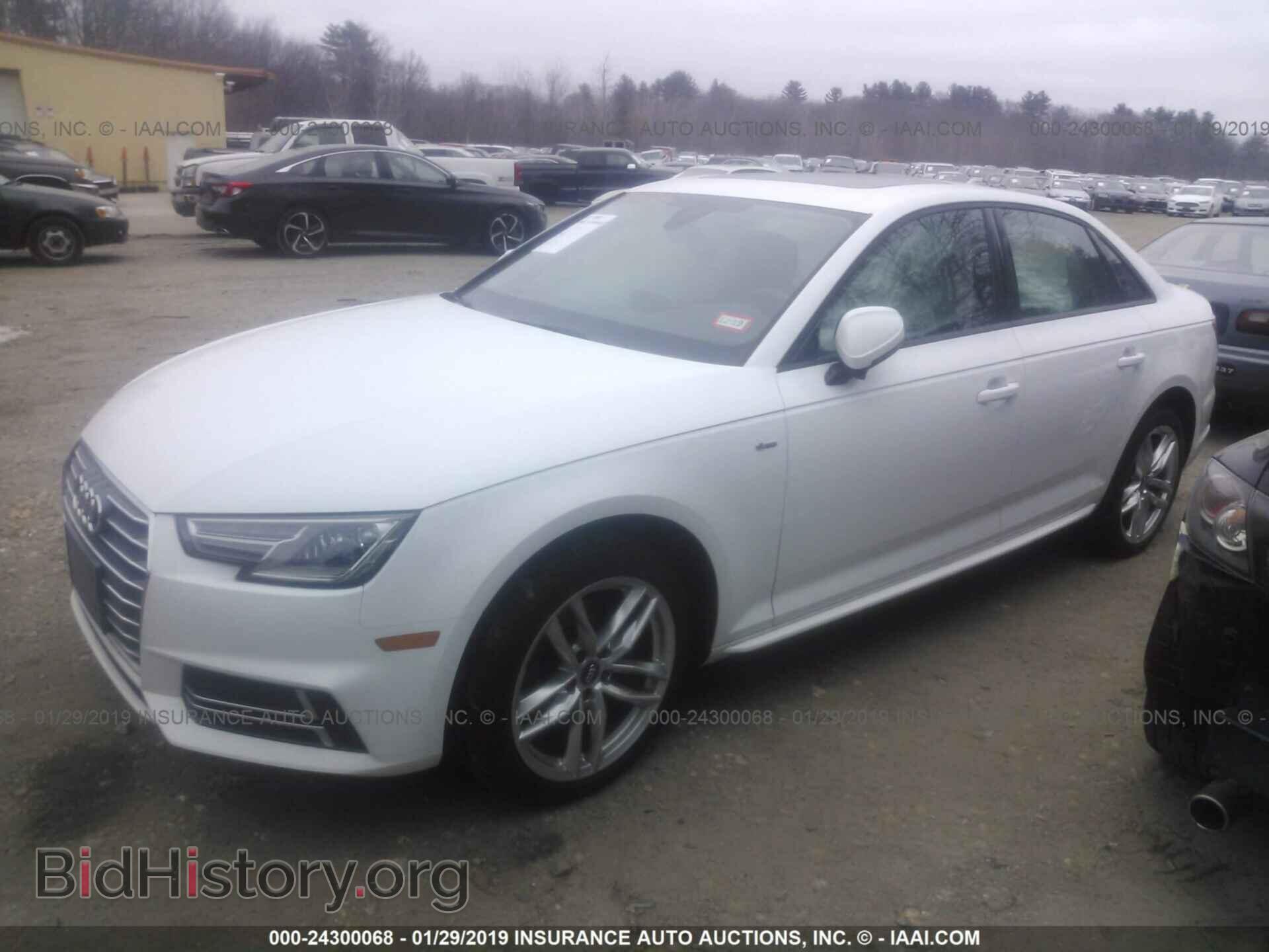 2017 AUDI A4 - VIN: WAUDNAF41HN054020 - Photo 2