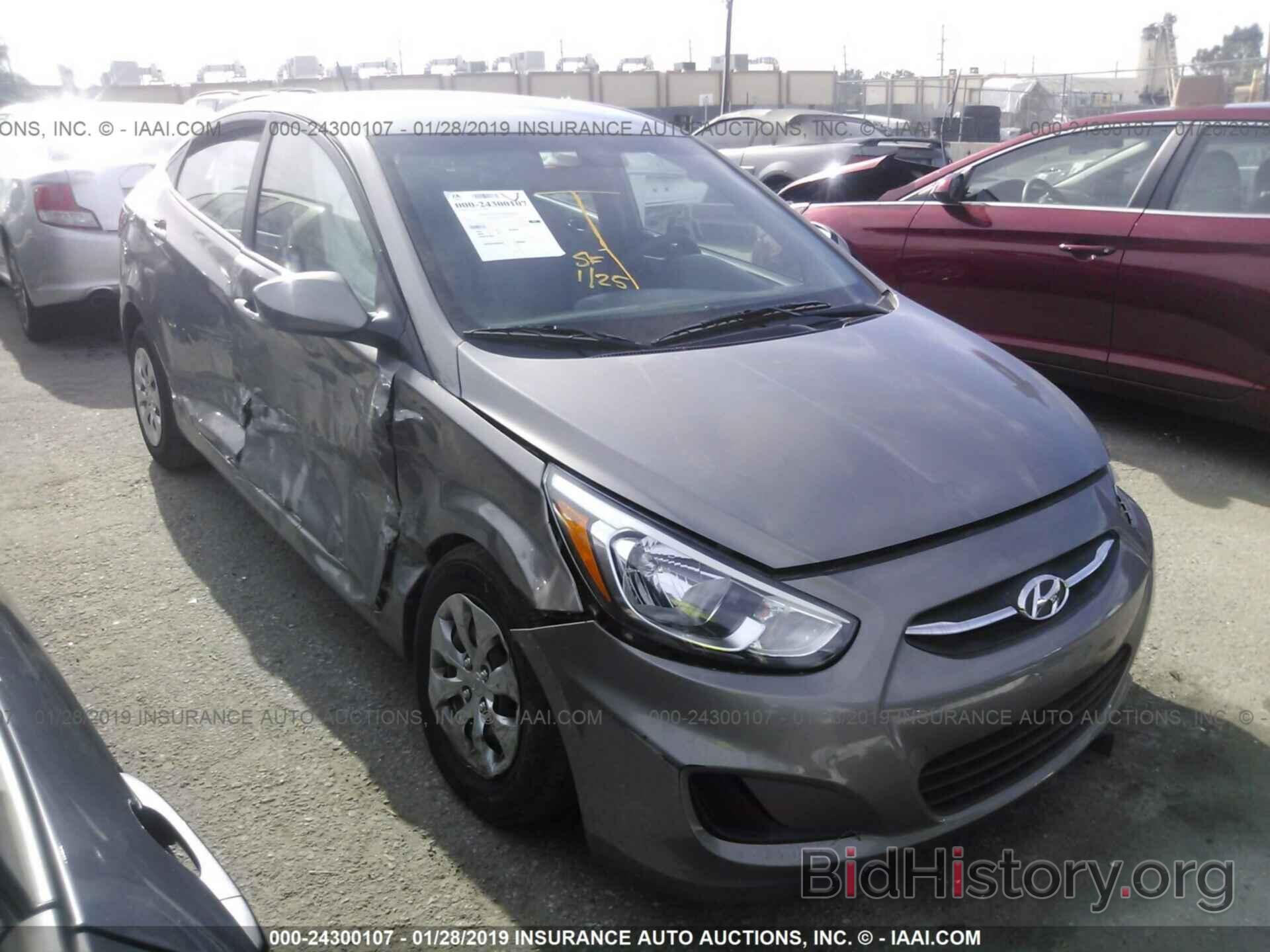 Photo KMHCT4AE3HU359316 - HYUNDAI ACCENT 2017