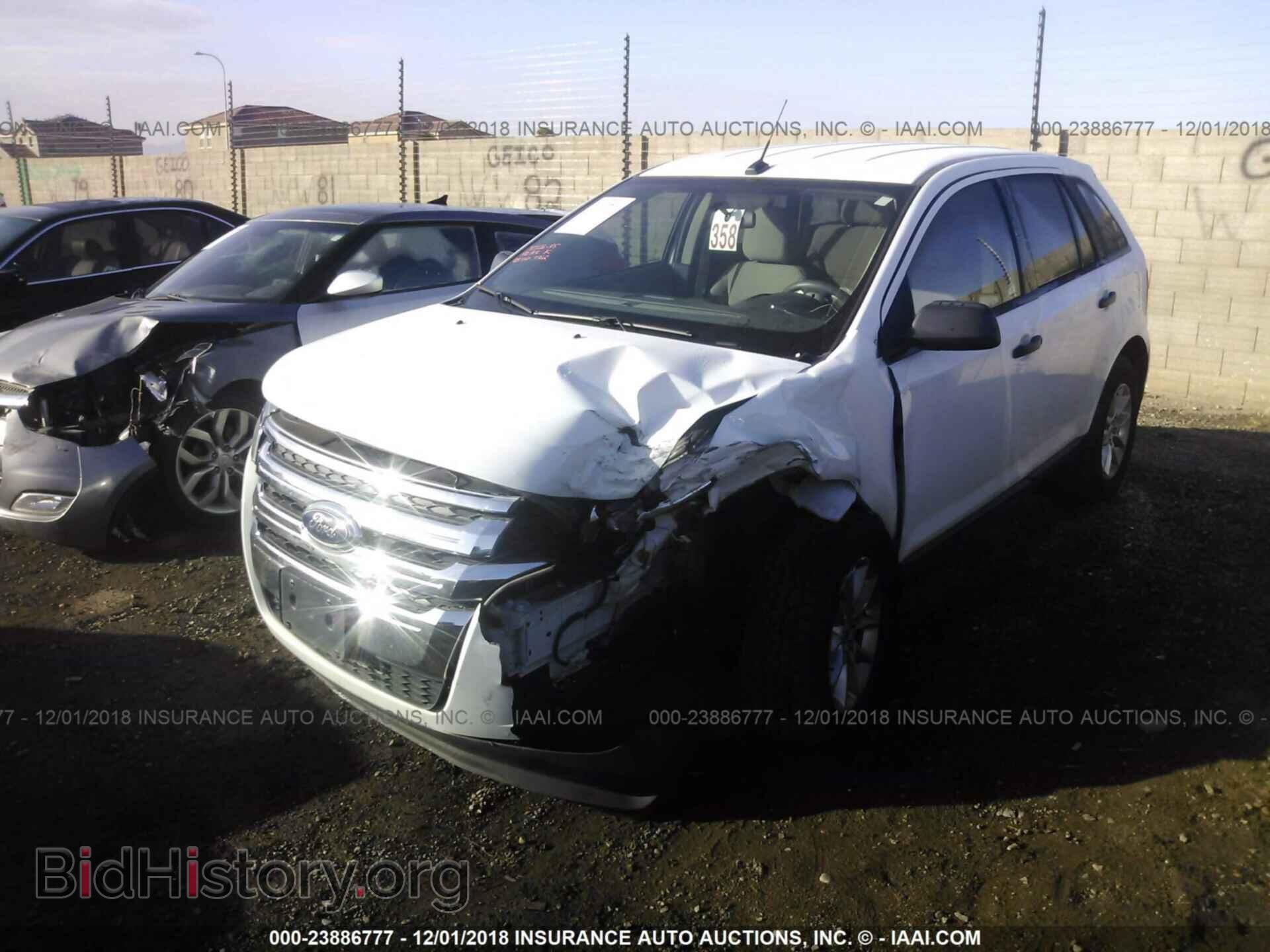 2014 FORD EDGE - VIN: 2FMDK3GCXEBB39762 - Фото 2