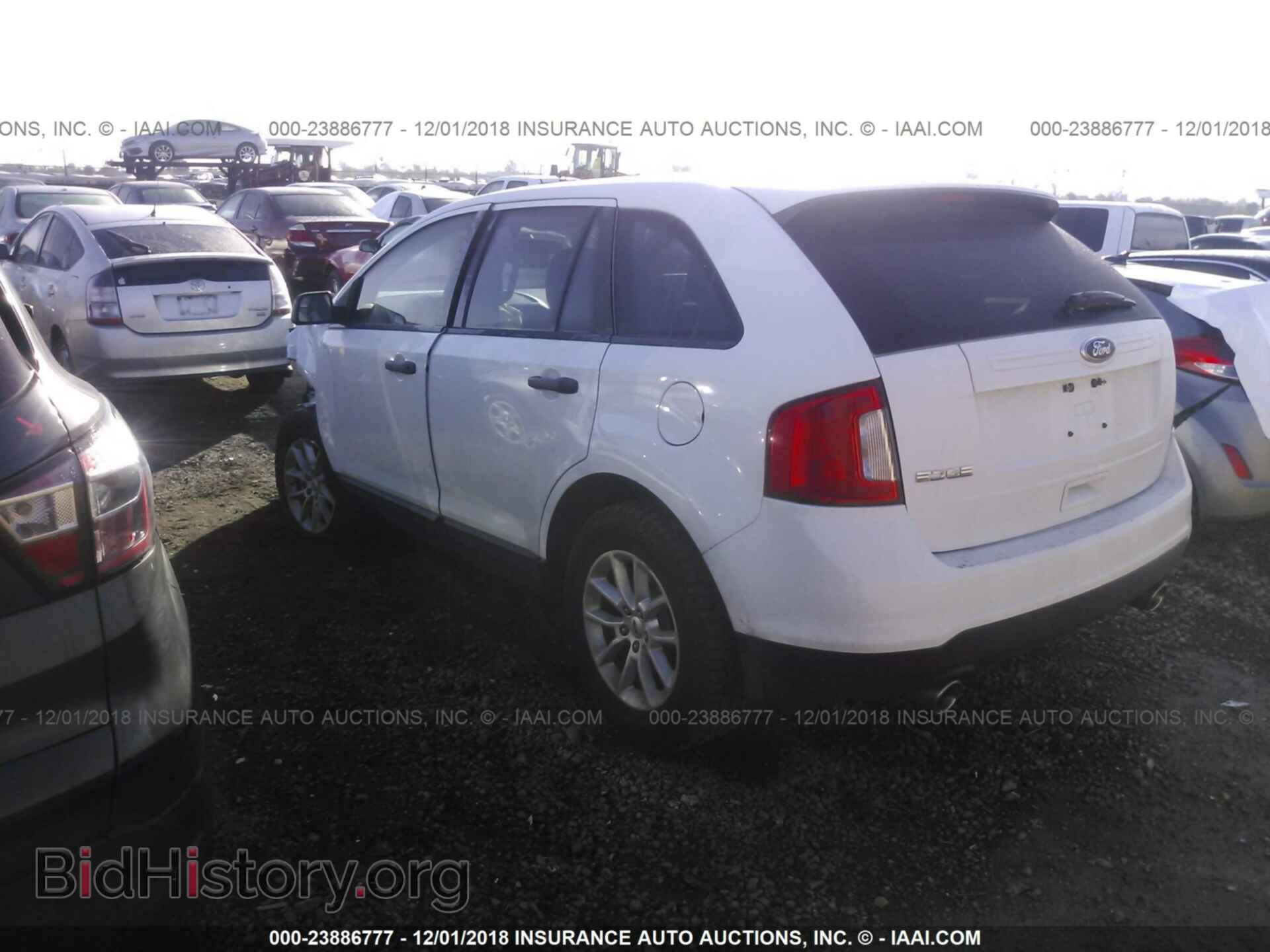 2014 FORD EDGE - VIN: 2FMDK3GCXEBB39762 - Фото 3