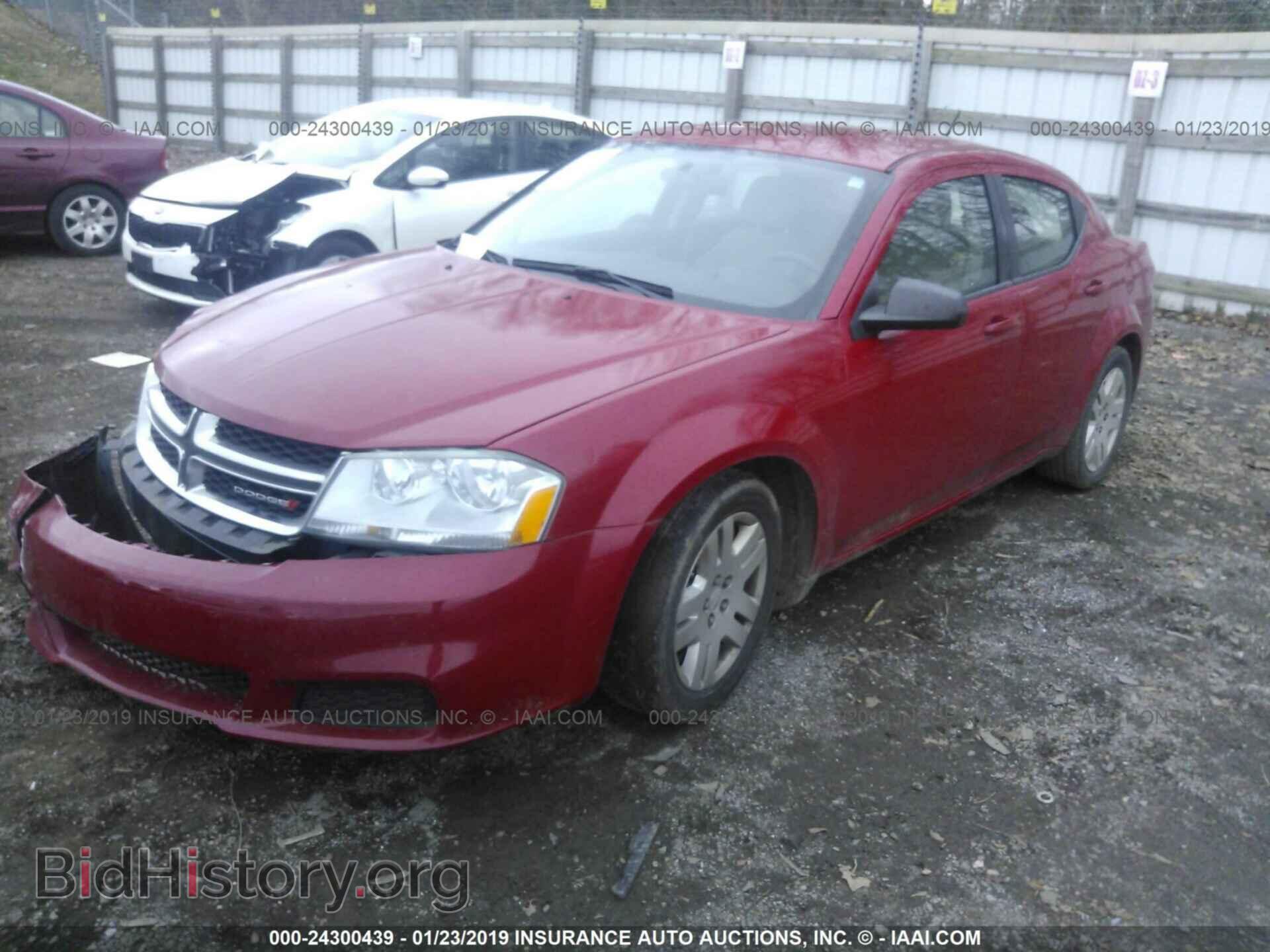 2014 DODGE AVENGER - VIN: 1C3CDZAB1EN126453 - Фото 2