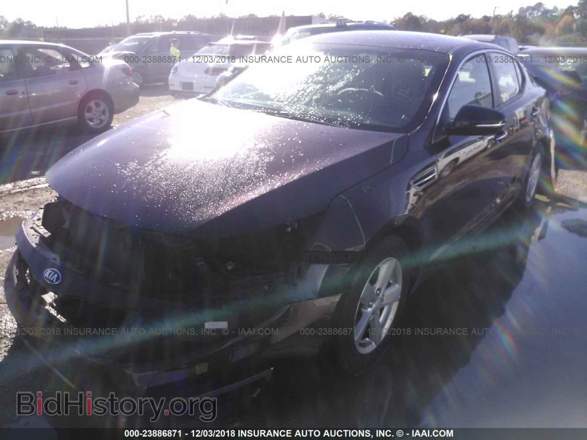 2015 KIA OPTIMA - VIN: 5XXGM4A75FG481862 - Фото 2