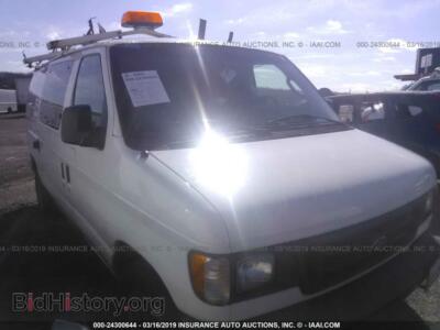 2006 Ford ECONOLINE E150 VAN, white — VIN 1FTRE14W46DA66372, IAAI