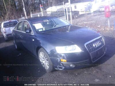 2006 Audi A6, синий — VIN WAUDH74F56N135338, IAAI