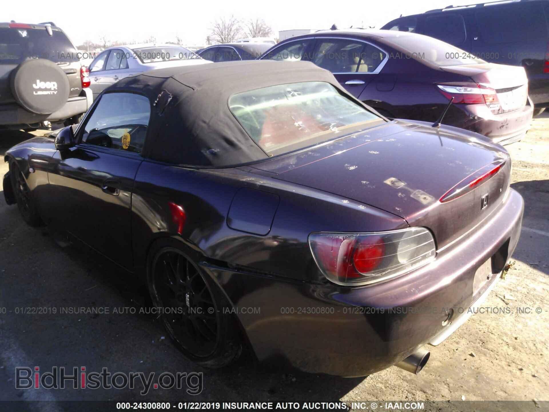2001 HONDA S2000 - VIN: JHMAP11441T004168 - Фото 3