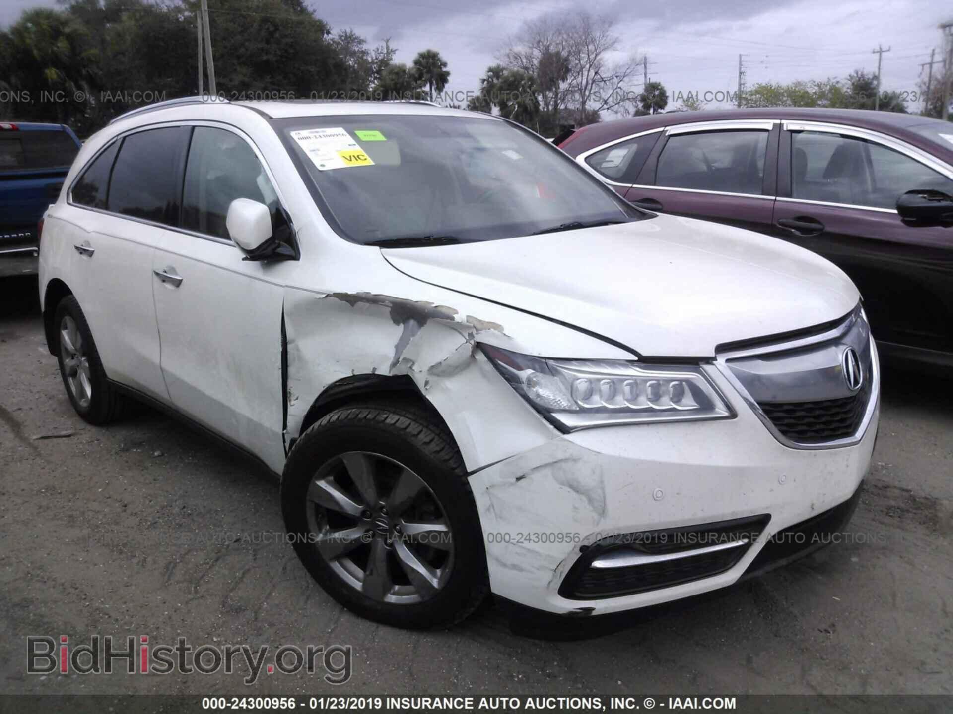 Фотография 5FRYD3H84EB018656 - ACURA MDX 2014