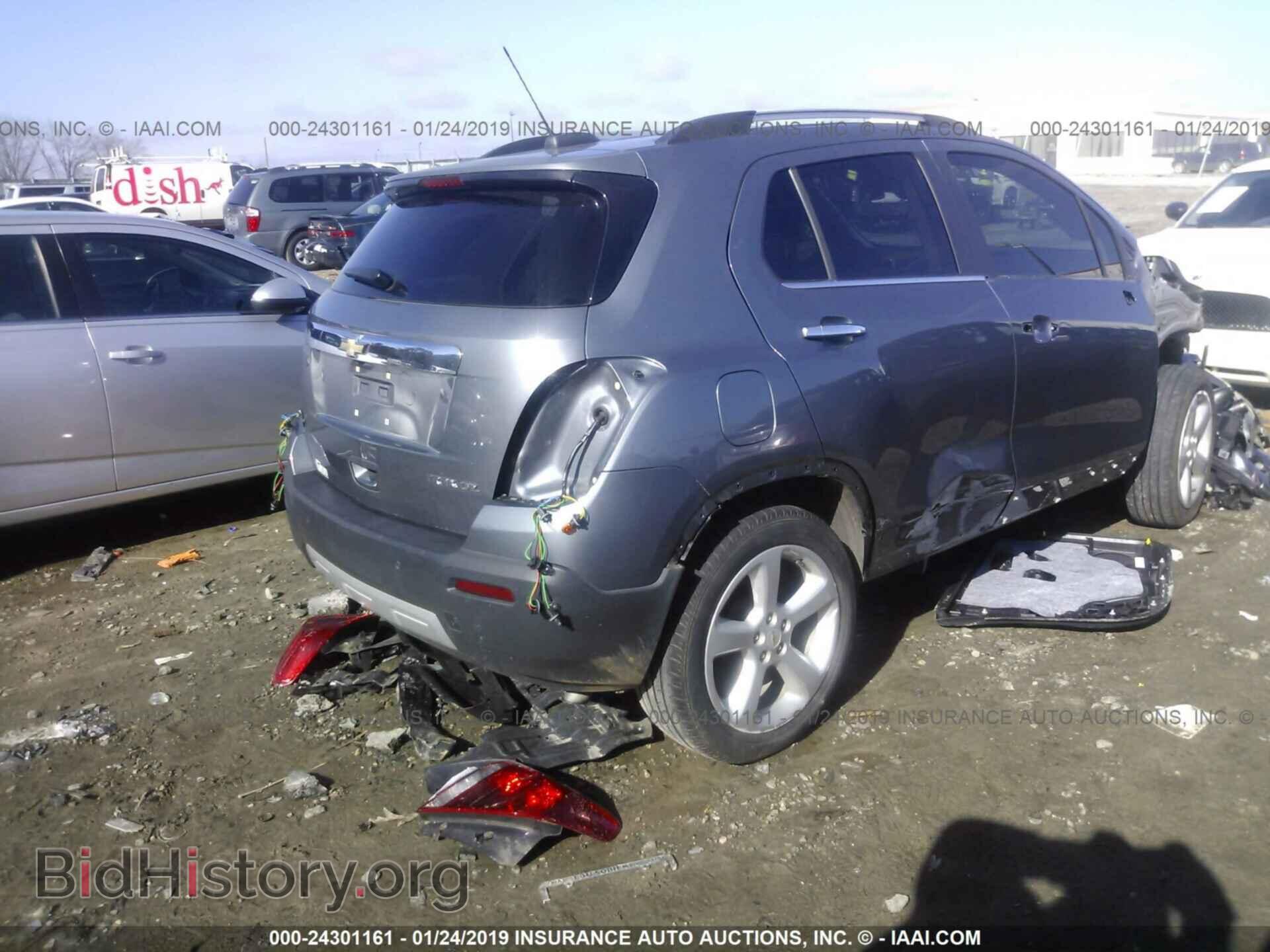 2015 CHEVROLET TRAX - VIN: KL7CJNSB1FB163174 - Фото 4