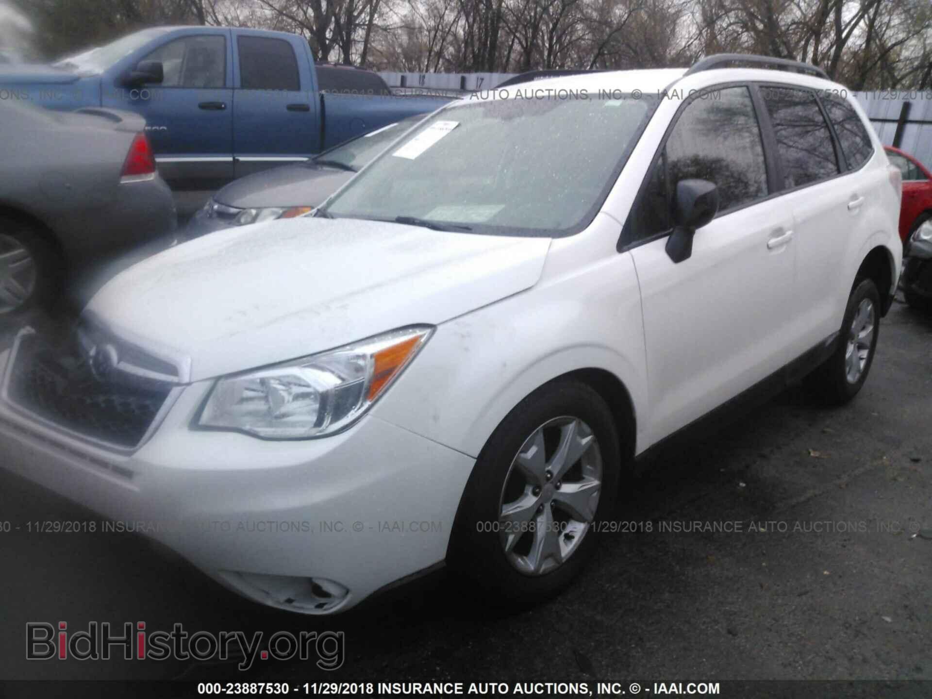 2015 SUBARU FORESTER - VIN: JF2SJABC8FH533700 - Фото 2