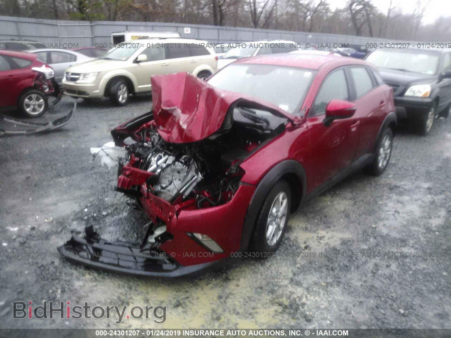 2016 MAZDA CX-3 - VIN: JM1DKBC74G0109653 - Фото 2