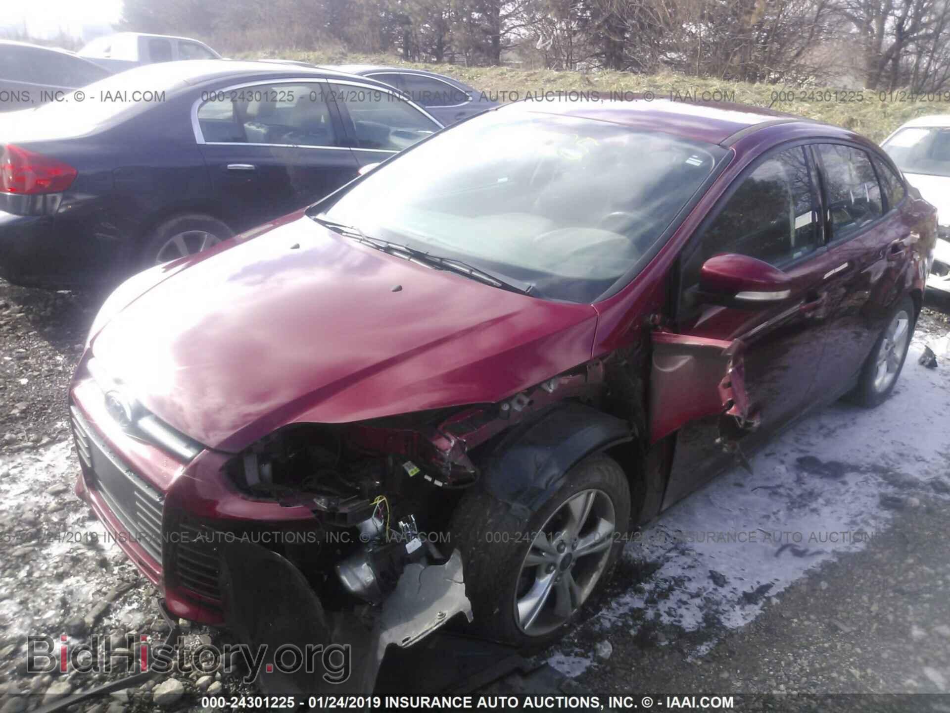 2014 FORD FOCUS - VIN: 1FADP3F25EL154495 - Фото 2