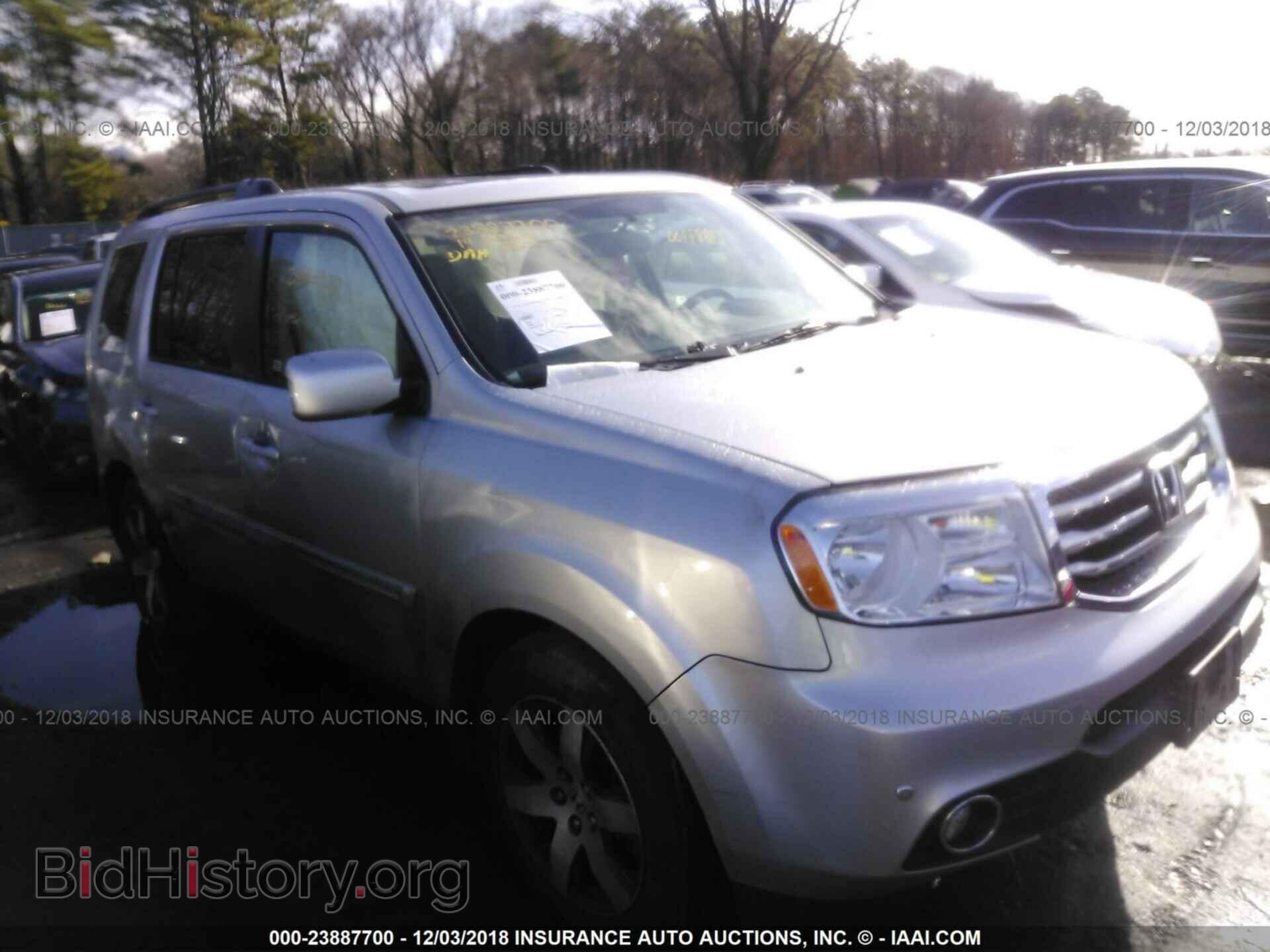 Фотография 5FNYF4H92EB004183 - HONDA PILOT 2014