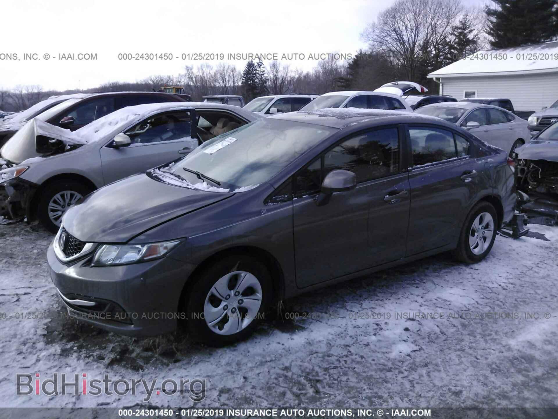 2013 HONDA CIVIC - VIN: 19XFB2F53DE248226 - Фото 2