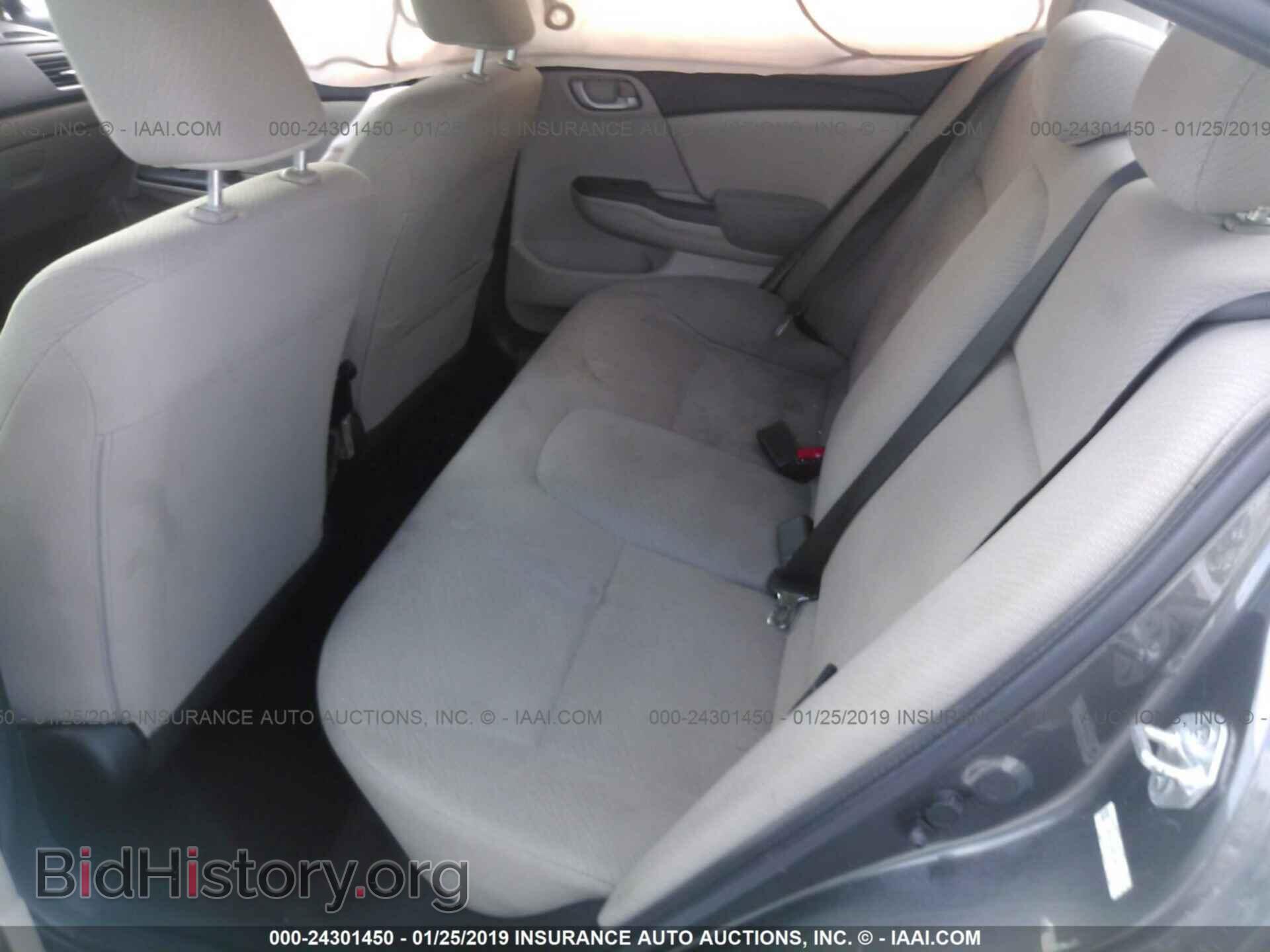 2013 HONDA CIVIC - VIN: 19XFB2F53DE248226 - Фото 8
