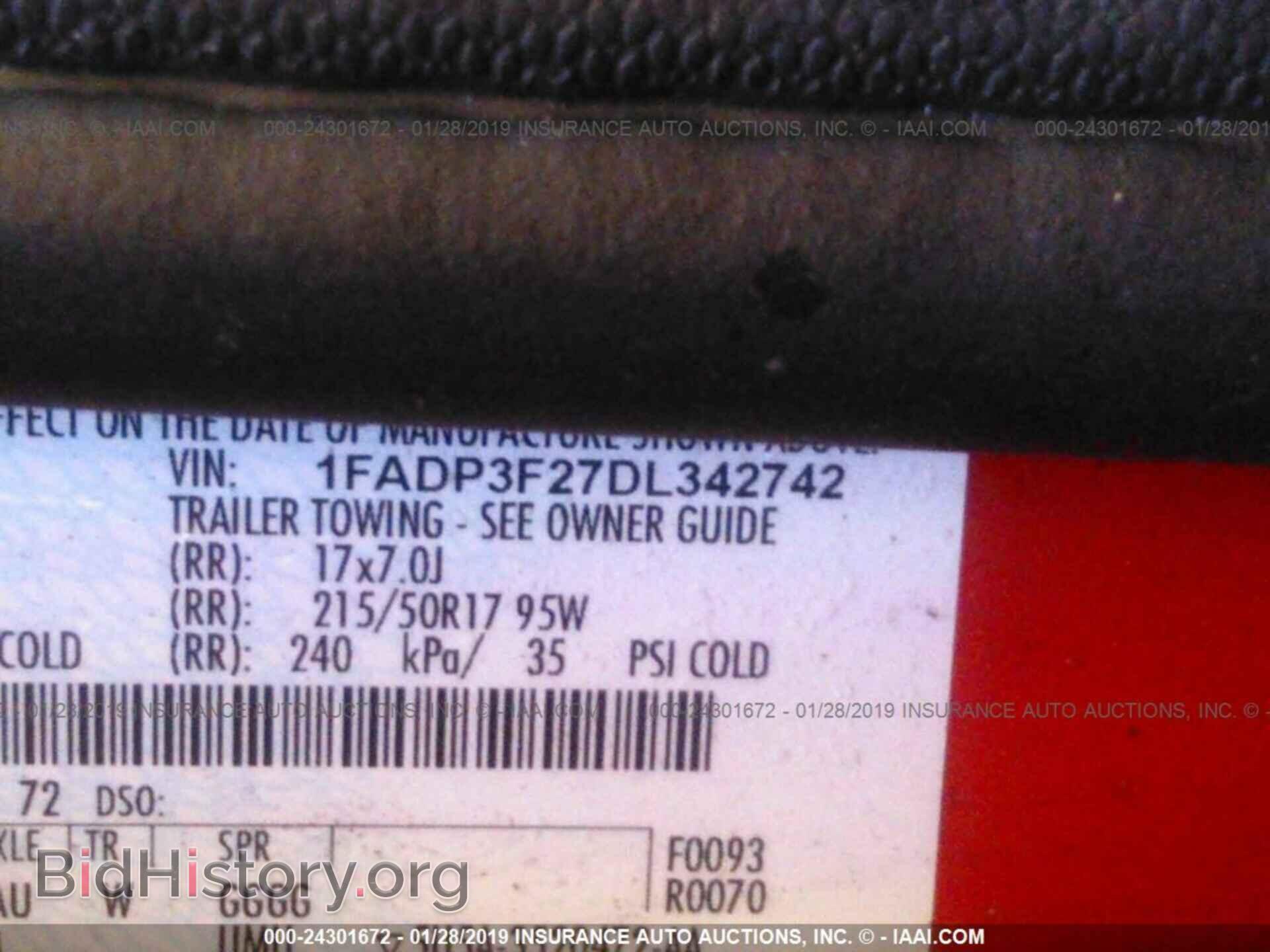 2013 FORD FOCUS - VIN: 1FADP3F27DL342742 - Photo 9