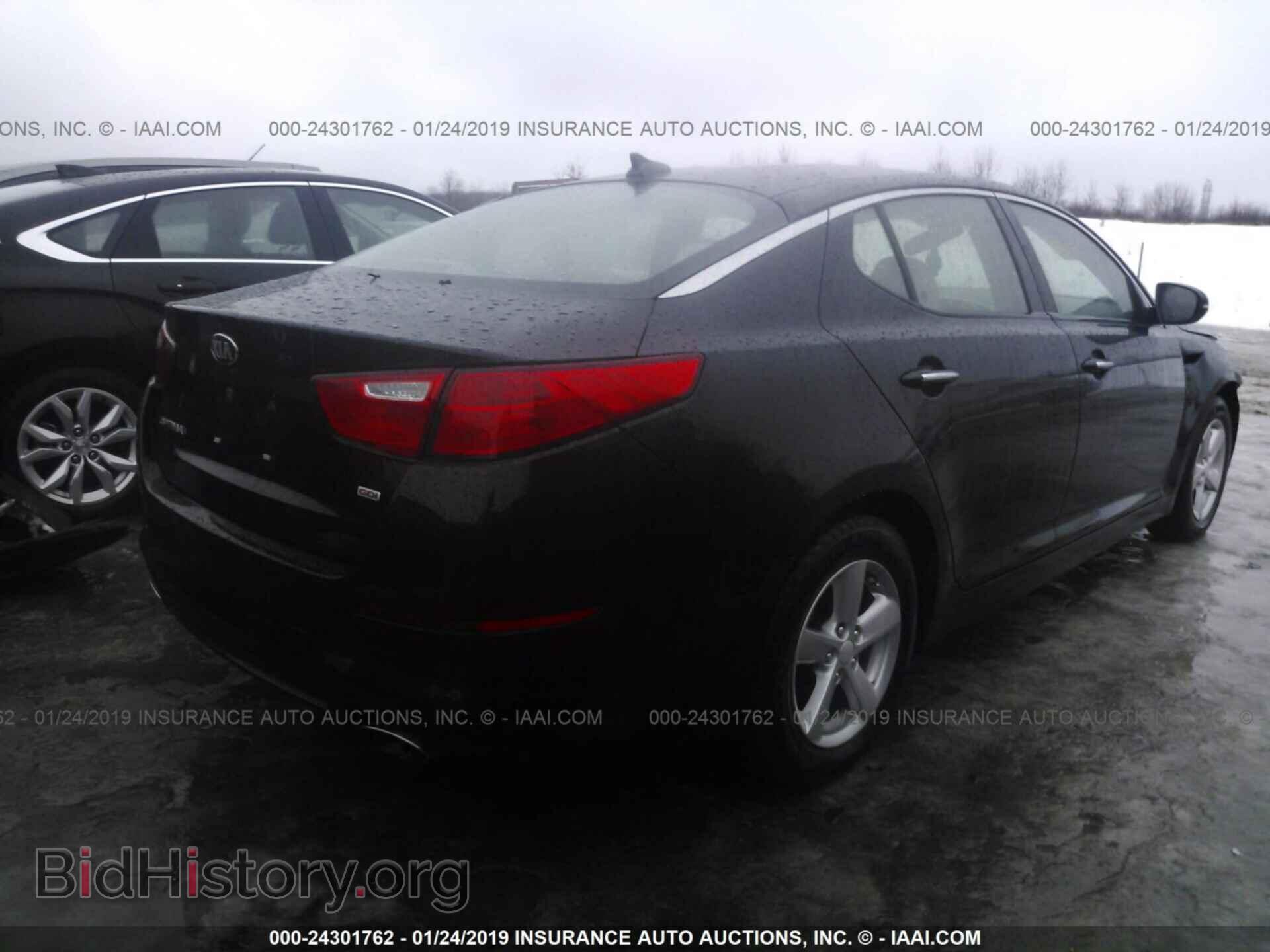 2015 KIA OPTIMA - VIN: 5XXGM4A70FG414005 - Photo 4