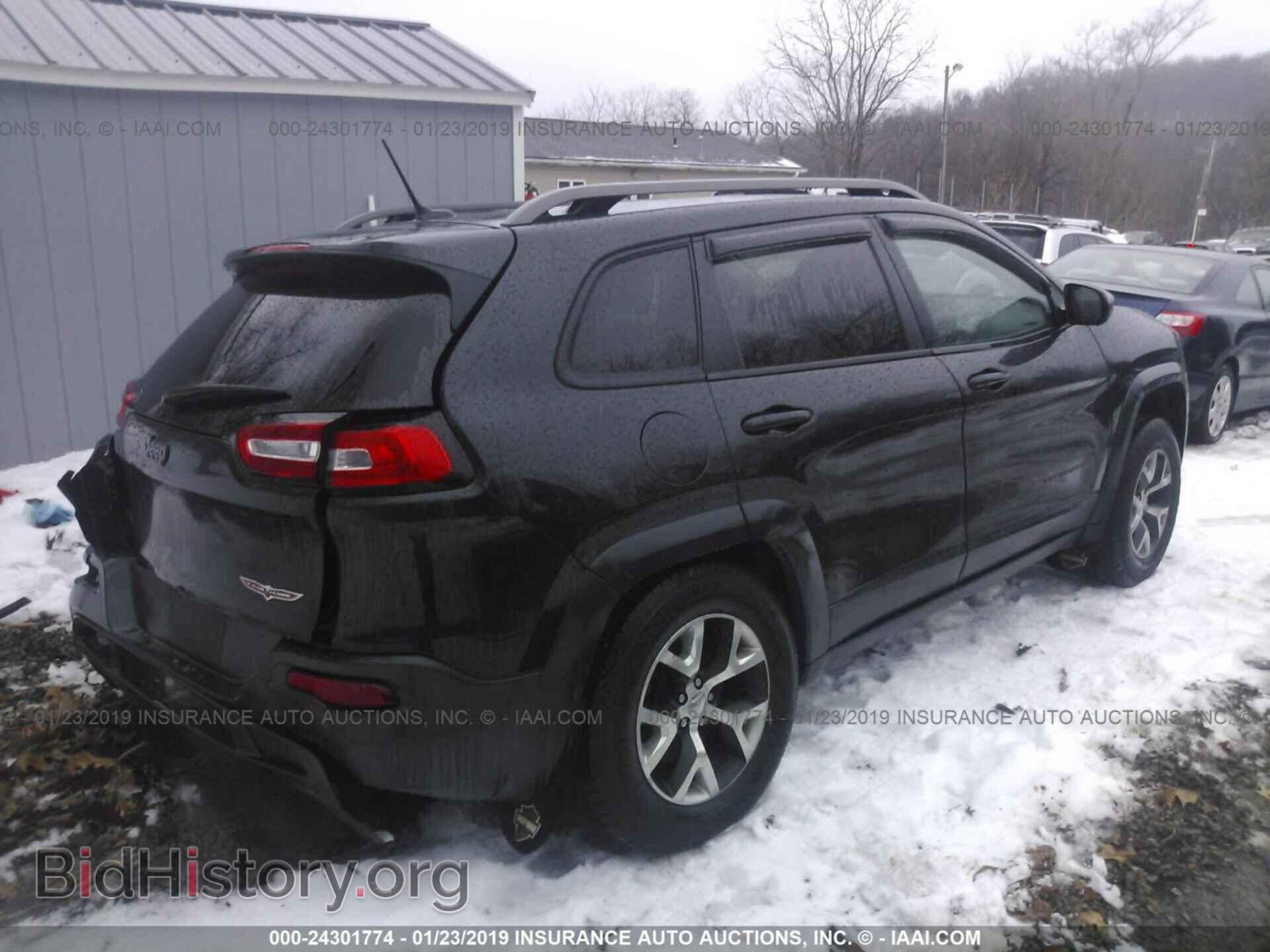 2014 JEEP CHEROKEE - VIN: 1C4PJMBS0EW187956 - Фото 4