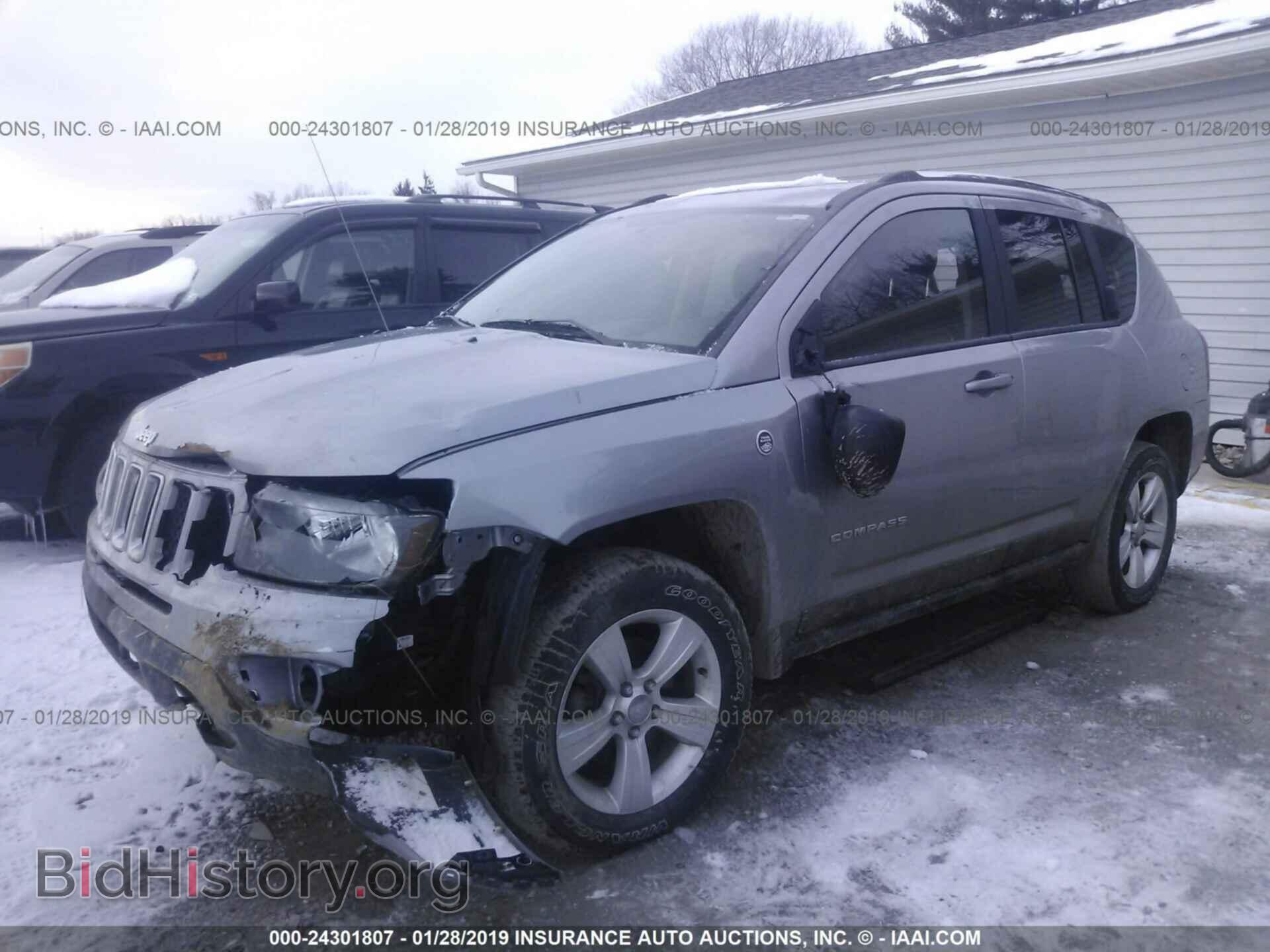 2015 JEEP COMPASS - VIN: 1C4NJDBBXFD114212 - Фото 2