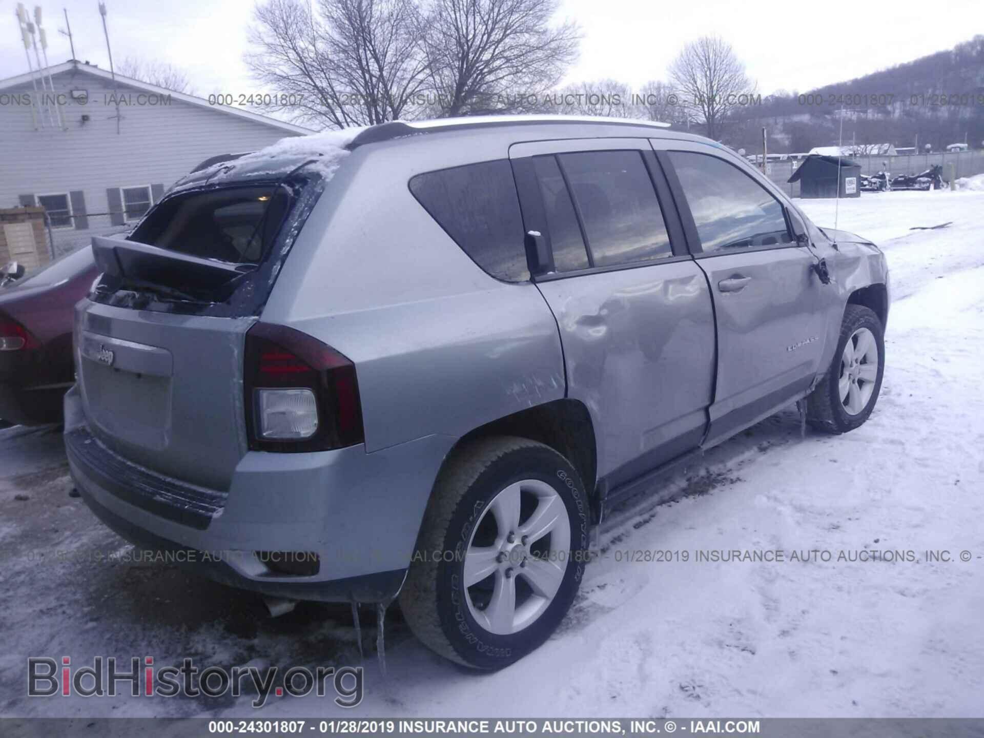 2015 JEEP COMPASS - VIN: 1C4NJDBBXFD114212 - Фото 4