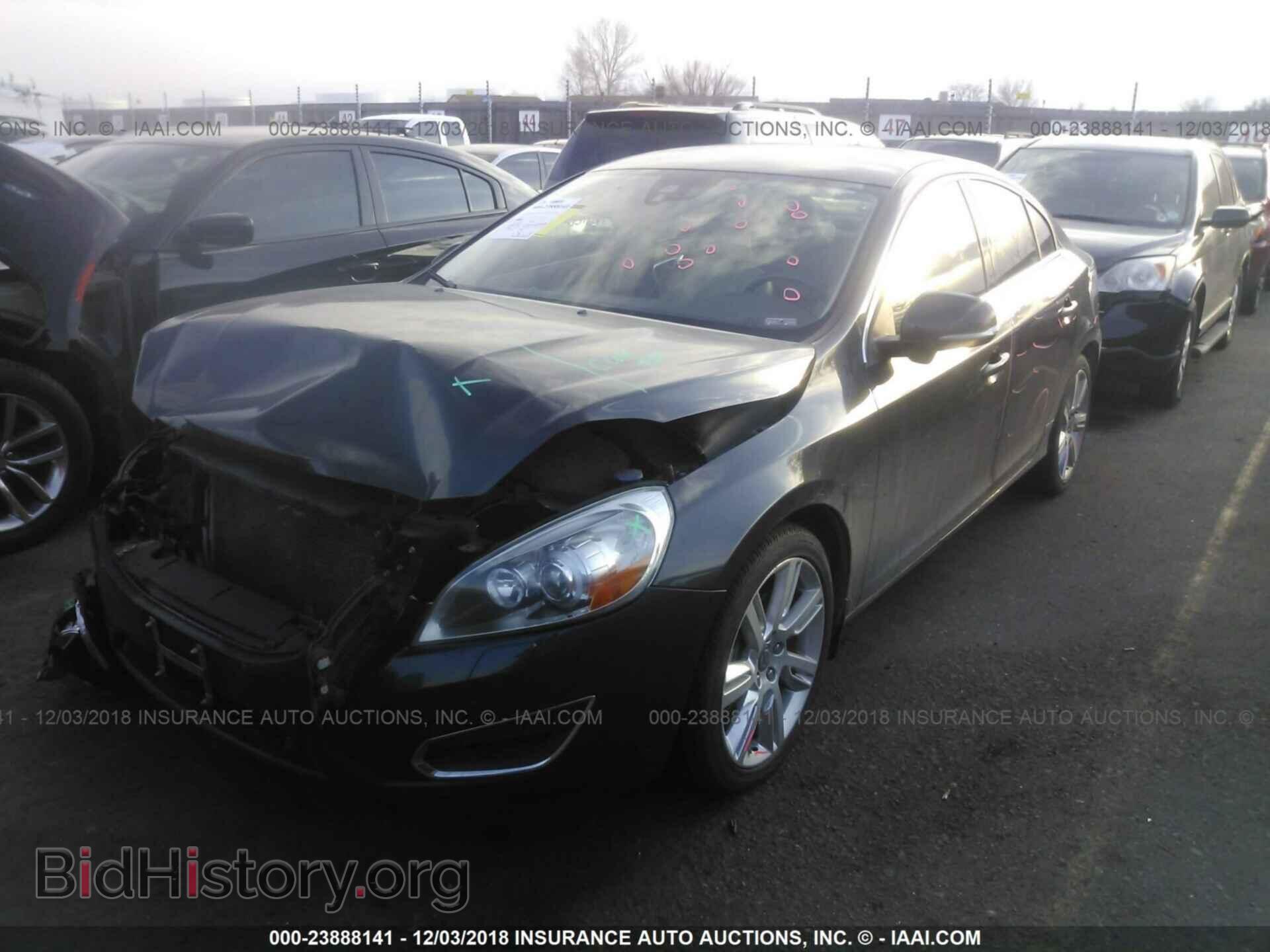 2012 VOLVO S60 - VIN: YV1902FH6C2113504 - Фото 2