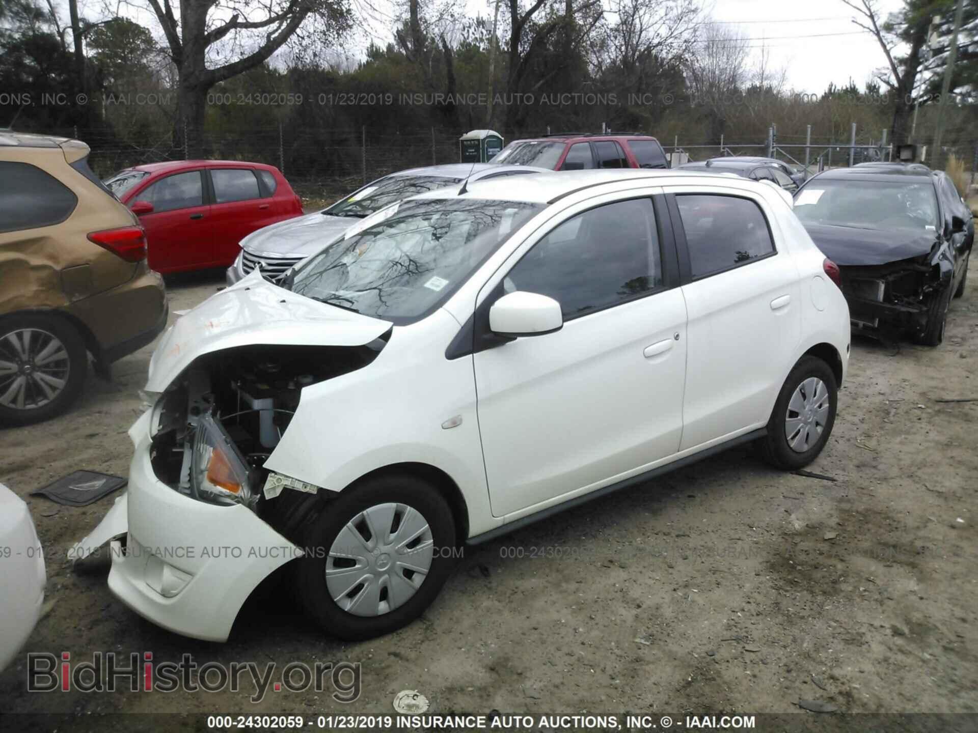 2014 MITSUBISHI MIRAGE - VIN: ML32A3HJ3EH024423 - Фото 2