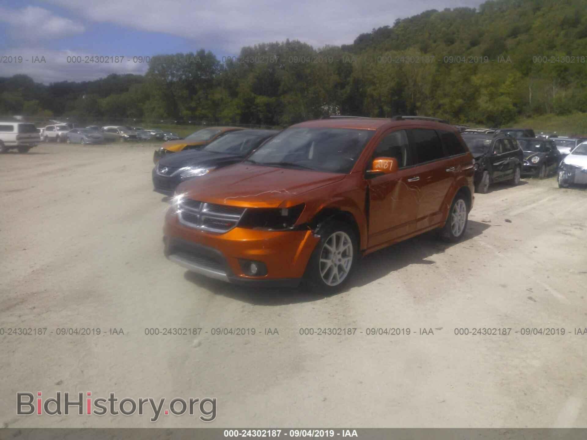2011 DODGE JOURNEY - VIN: 3D4PH3FG3BT540285 - Фото 2