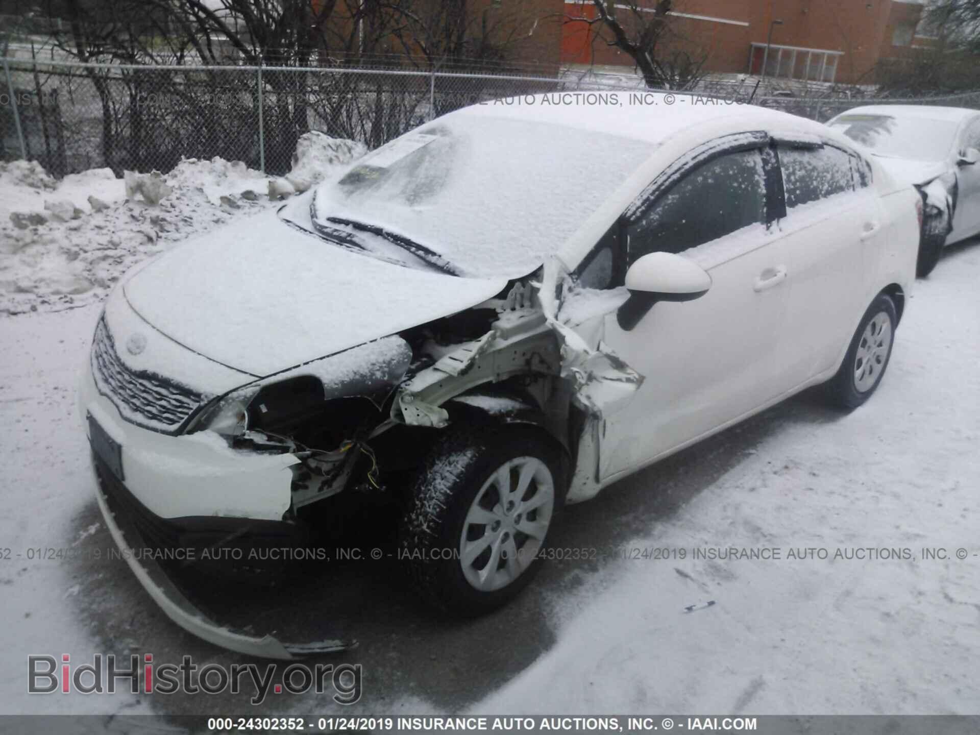 2013 KIA RIO - VIN: KNADM4A32D6113423 - Фото 2