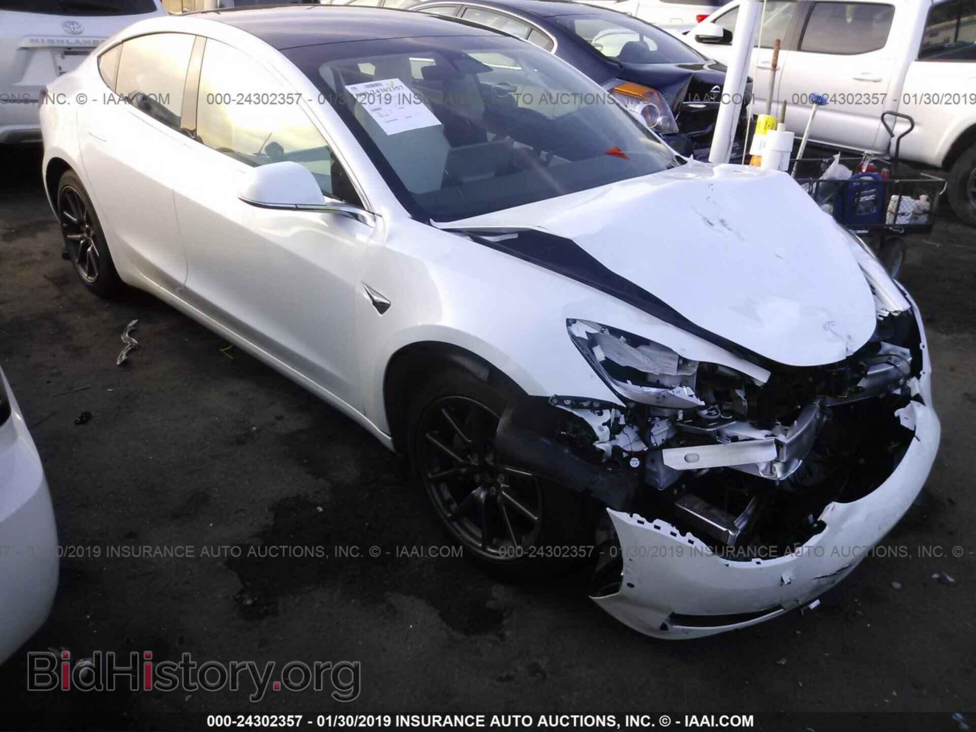 Photo 5YJ3E1EA7JF155461 - TESLA MODEL 3 2018