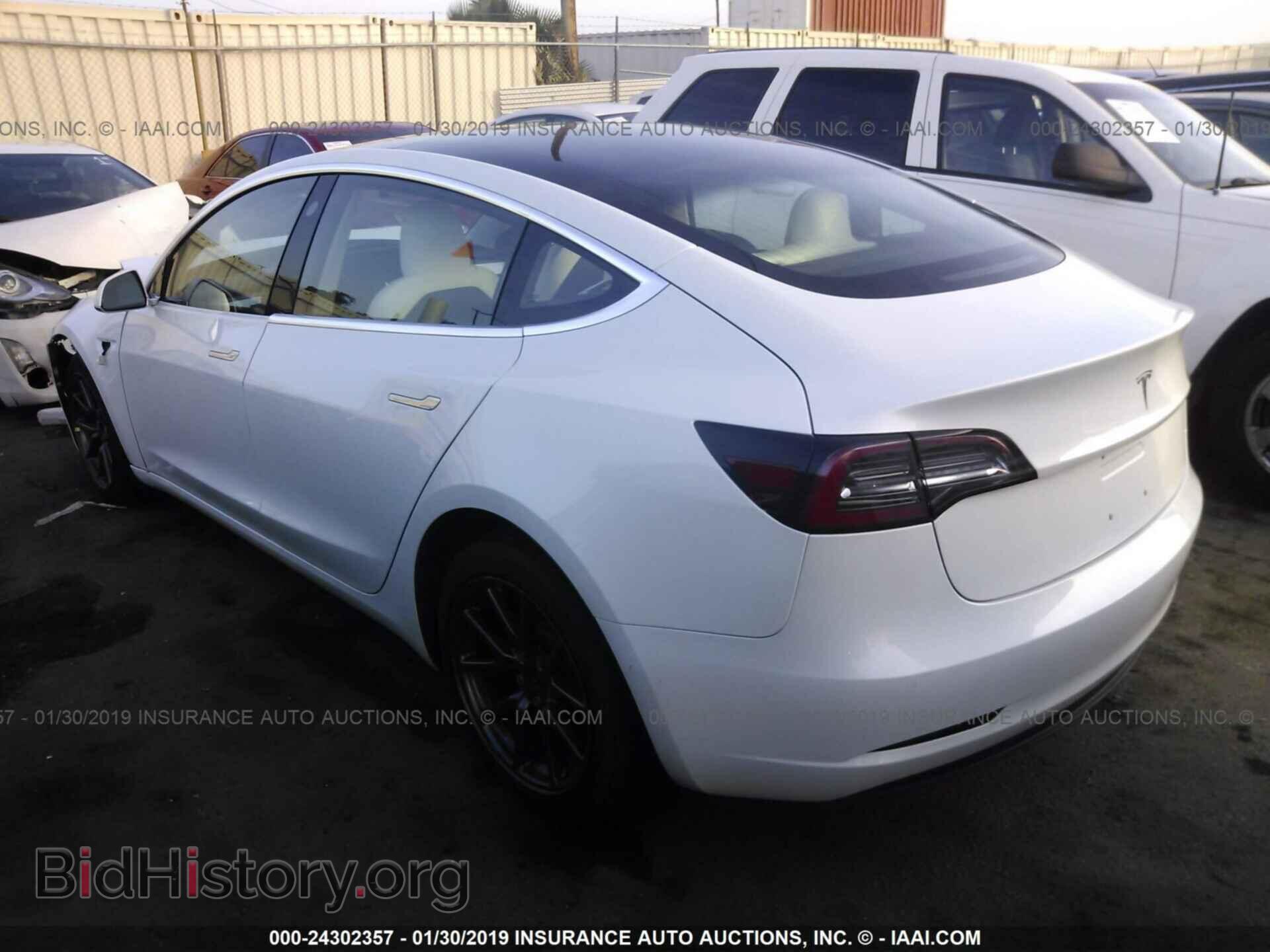 2018 TESLA MODEL 3 - VIN: 5YJ3E1EA7JF155461 - Фото 3