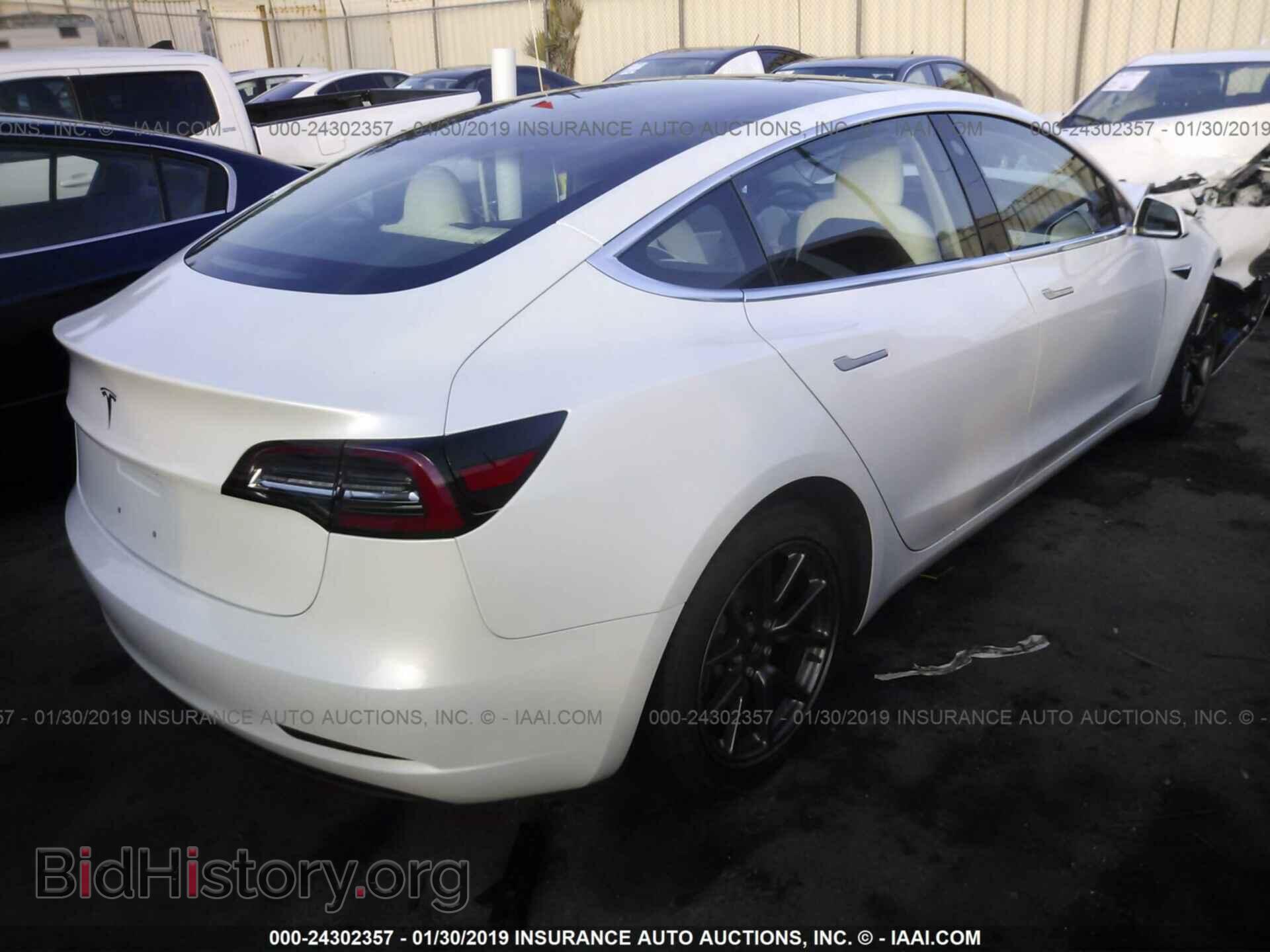 2018 TESLA MODEL 3 - VIN: 5YJ3E1EA7JF155461 - Фото 4