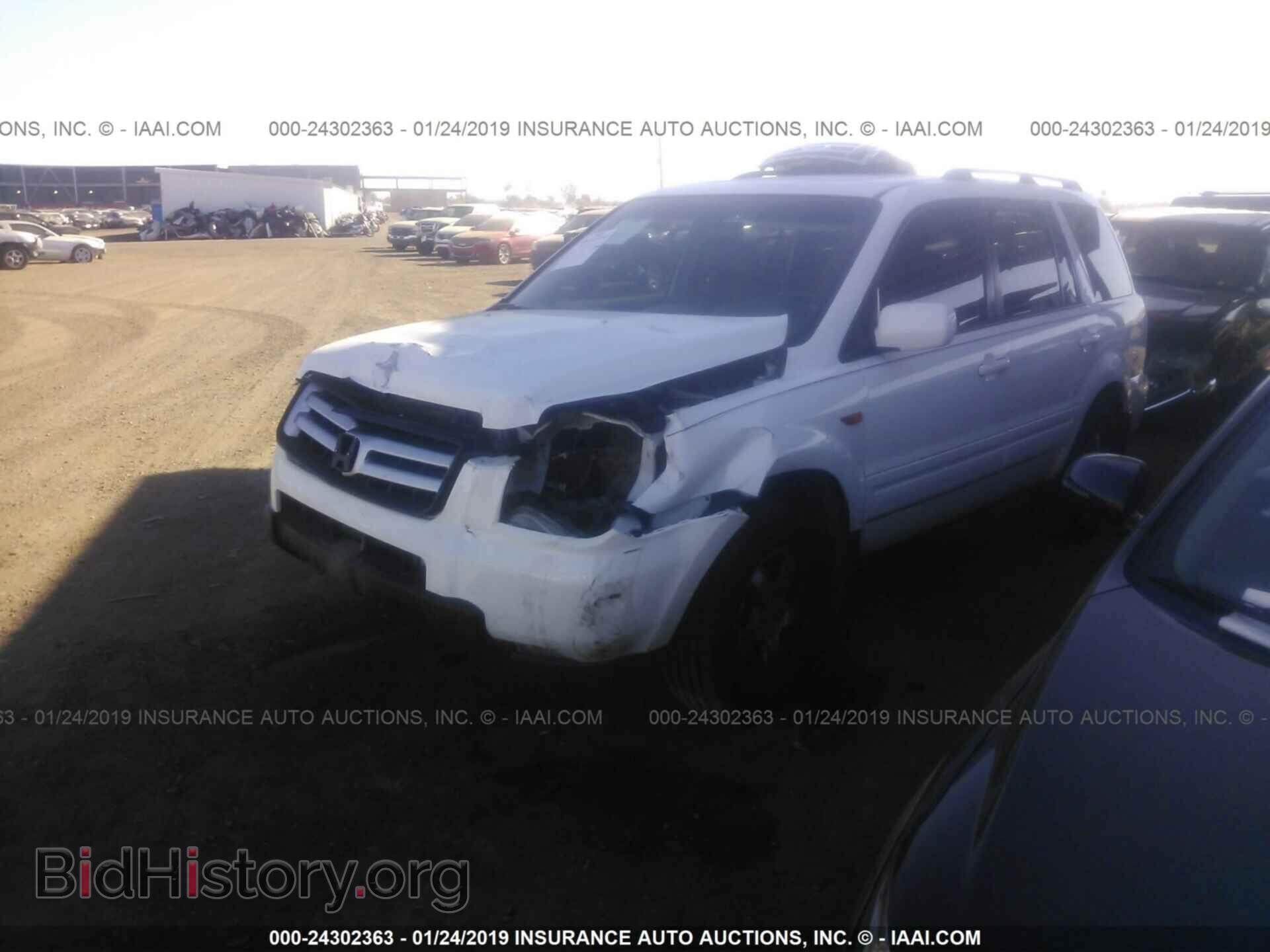 2006 HONDA PILOT - VIN: 5FNYF28756B044164 - Фото 2