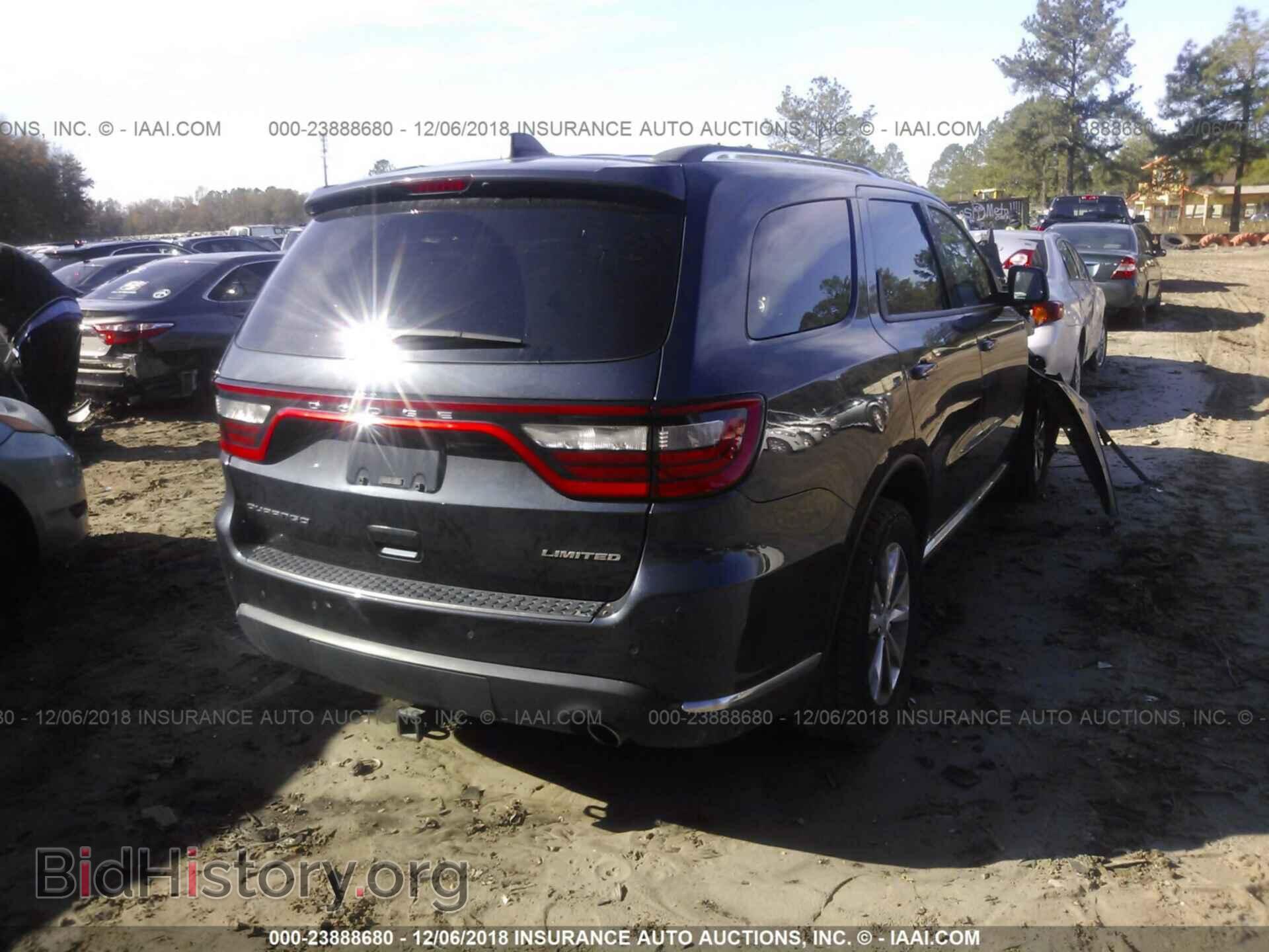 2015 DODGE DURANGO - VIN: 1C4RDHDG2FC817270 - Фото 4