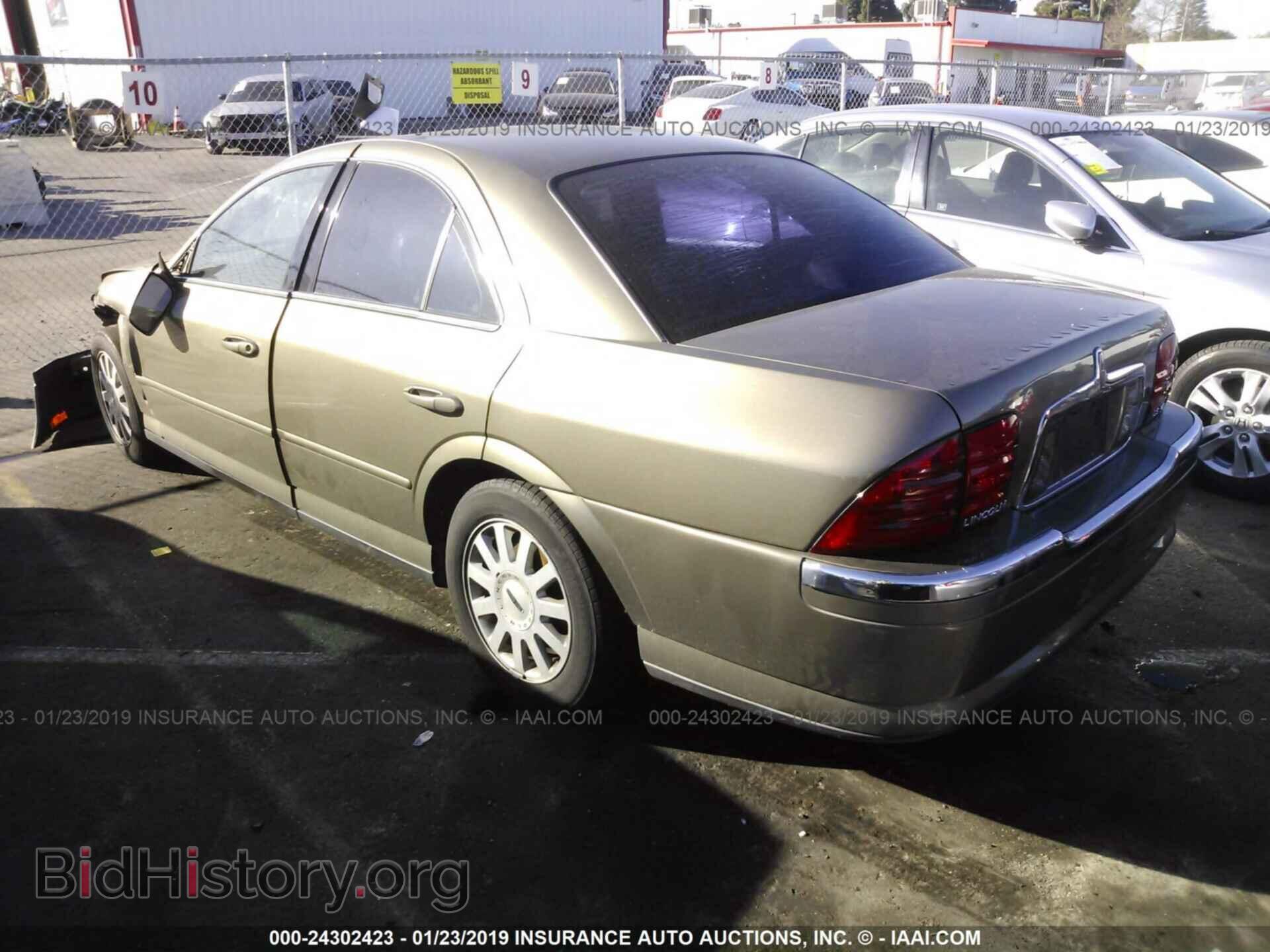 2002 LINCOLN LS - VIN: 1LNHM87A72Y642266 - Фото 3