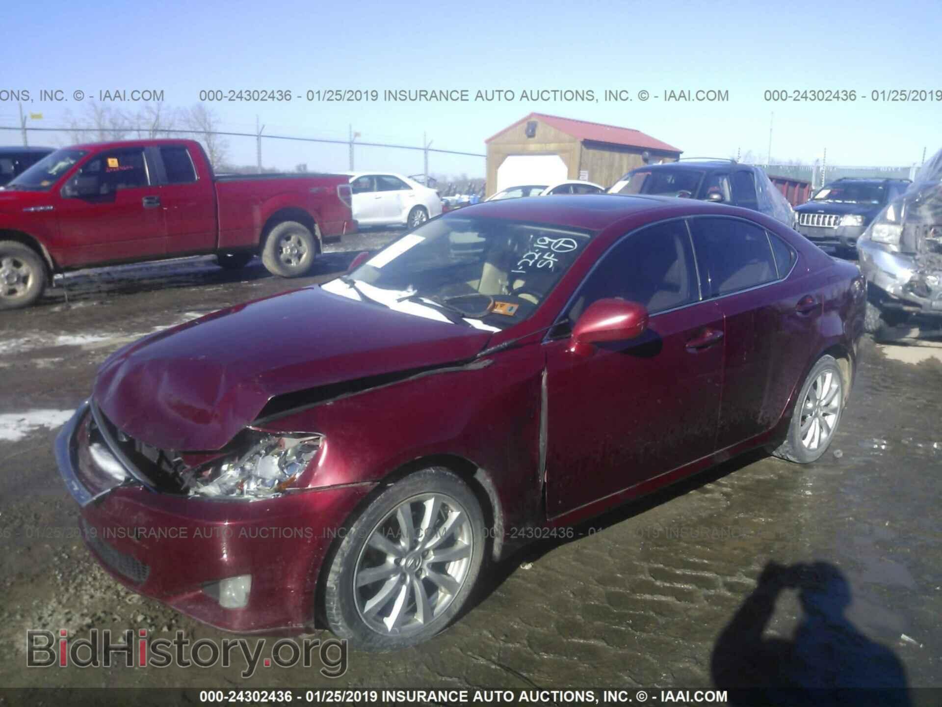 2008 LEXUS IS - VIN: JTHCK262485021121 - Фото 2