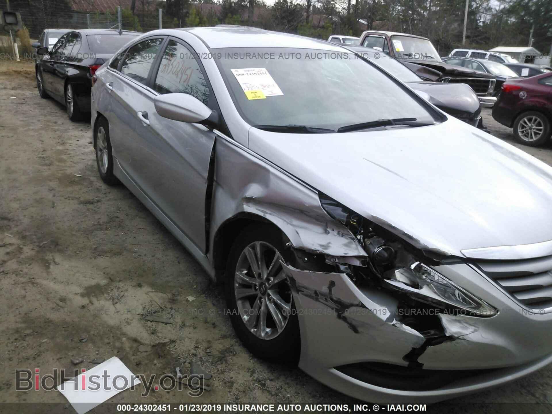 2014 HYUNDAI SONATA - VIN: 5NPEB4AC0EH893720 - Фото 6