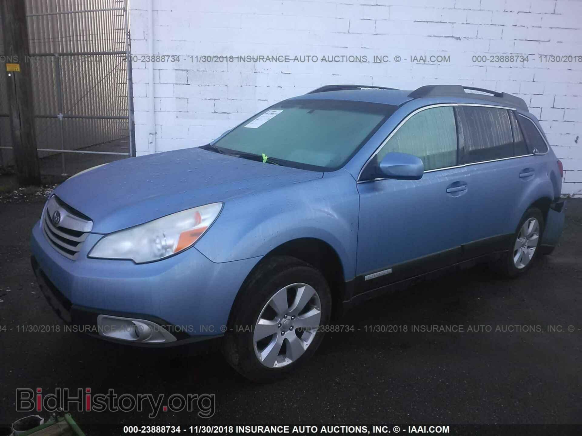 2011 SUBARU OUTBACK - VIN: 4S4BRBCC1B3365641 - Фото 2