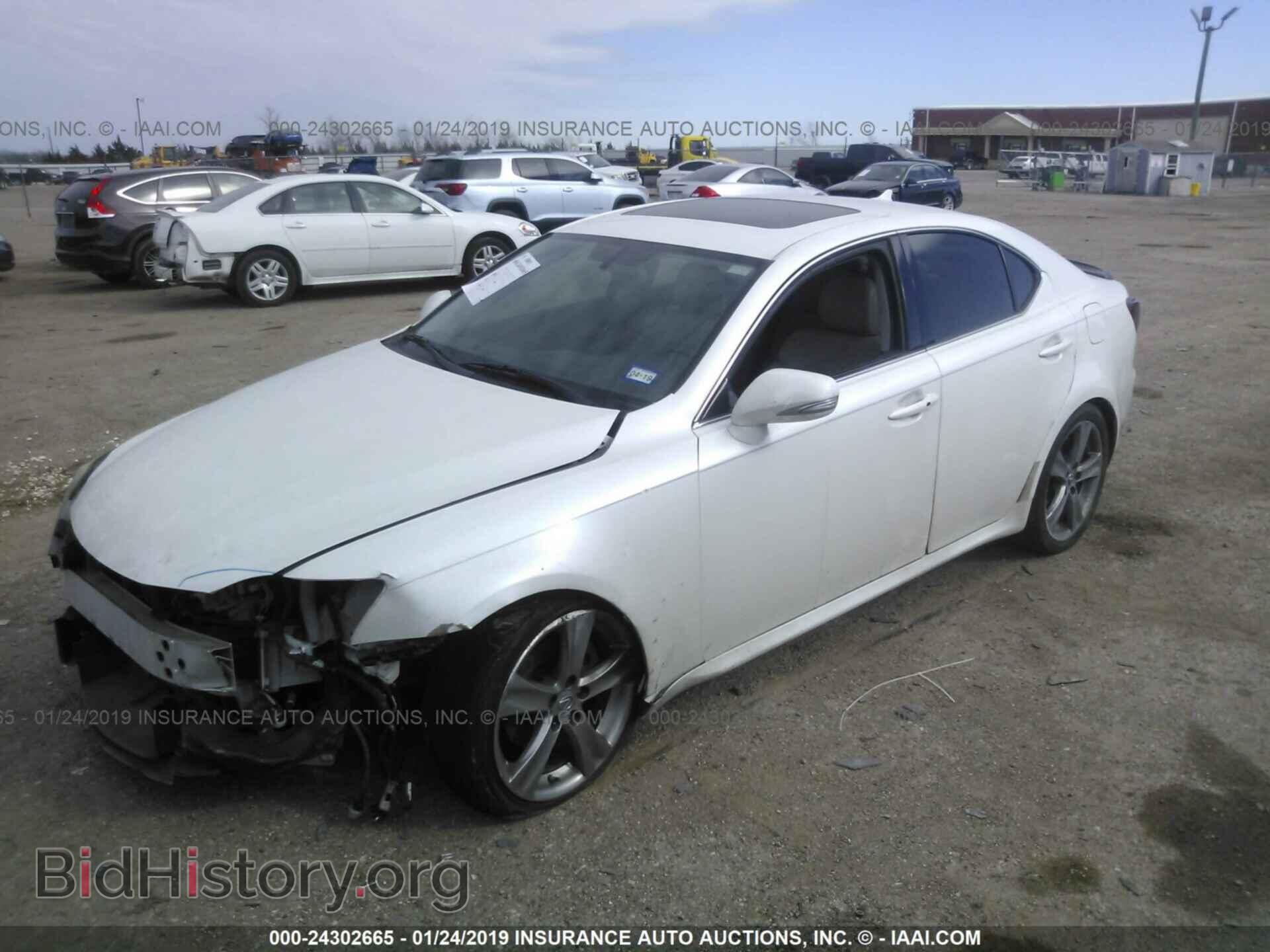 2011 LEXUS IS - VIN: JTHBF5C28B5138309 - Фото 2