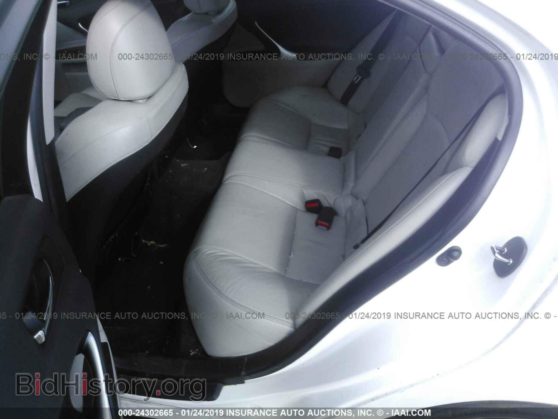 2011 LEXUS IS - VIN: JTHBF5C28B5138309 - Фото 8